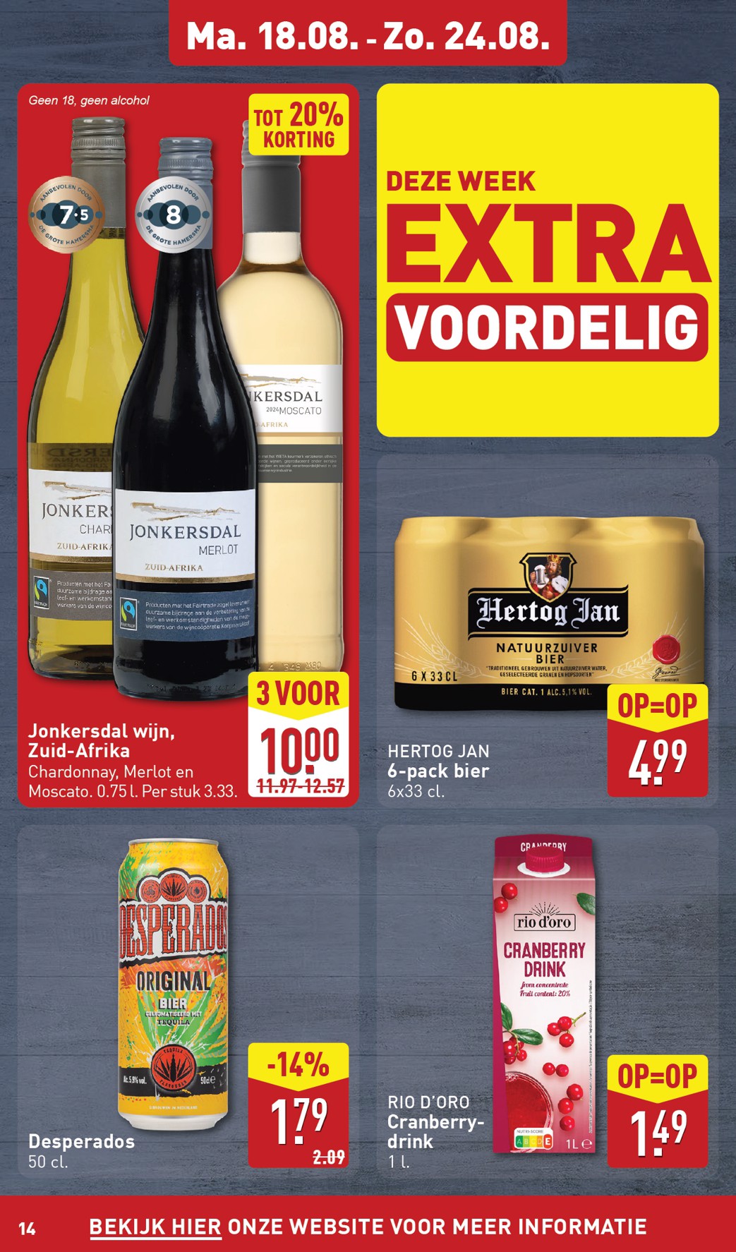 aldi - ALDI folder geldig vanaf 18-08 t/m 24-08 - page: 14