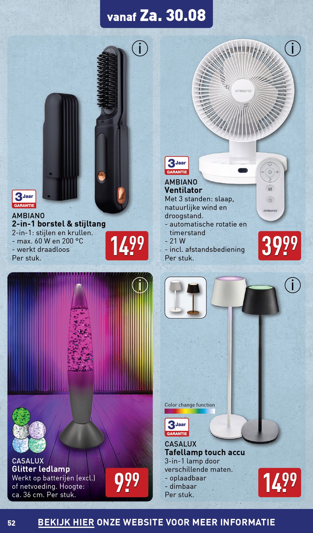 aldi - ALDI folder geldig vanaf 25-08 t/m 31-08 - page: 52 aldi - ALDI folder geldig vanaf 25-08 t/m 31-08 - page: 52