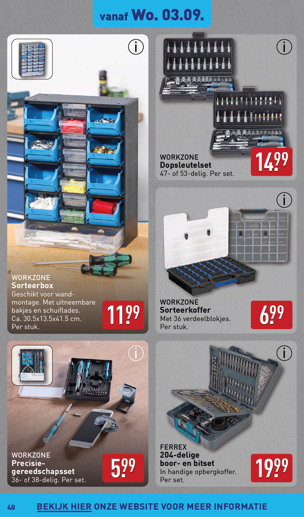 aldi - ALDI folder geldig vanaf 01-09 t/m 07-09 - page: 40 aldi - ALDI folder geldig vanaf 01-09 t/m 07-09 - page: 40