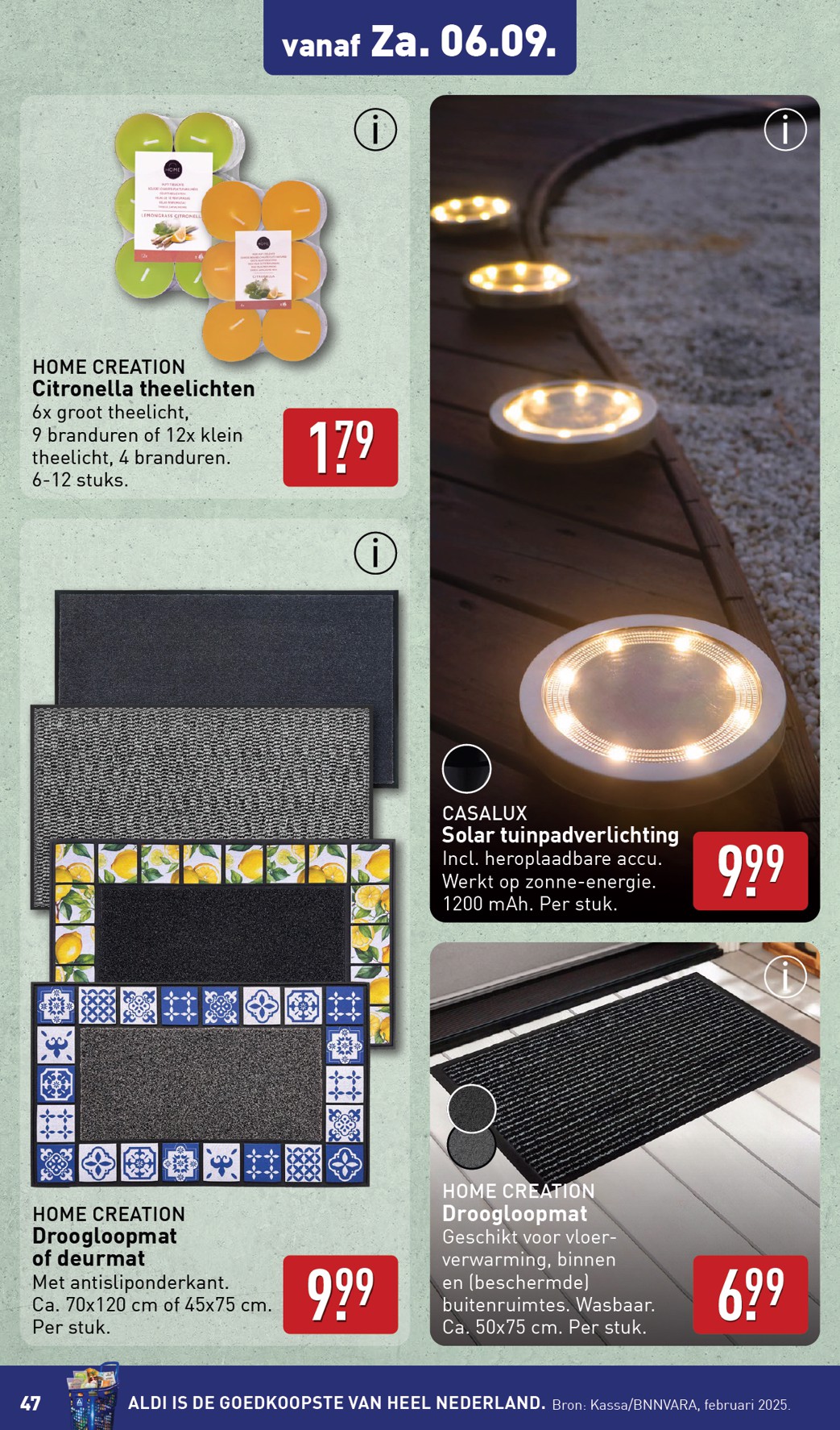 aldi - ALDI folder geldig vanaf 01-09 t/m 07-09 - page: 47 aldi - ALDI folder geldig vanaf 01-09 t/m 07-09 - page: 47