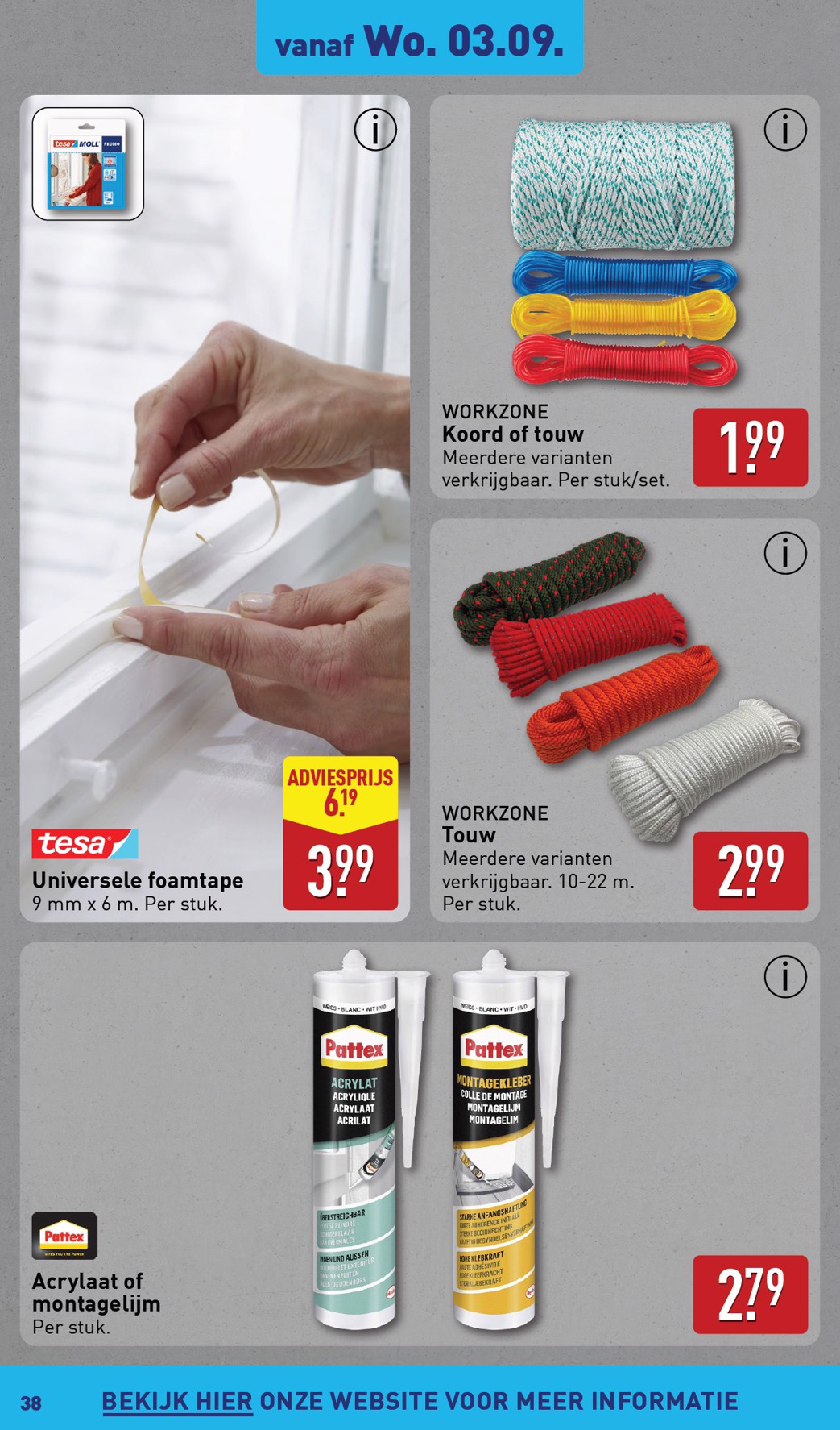 aldi - ALDI folder geldig vanaf 01-09 t/m 07-09 - page: 38 aldi - ALDI folder geldig vanaf 01-09 t/m 07-09 - page: 38