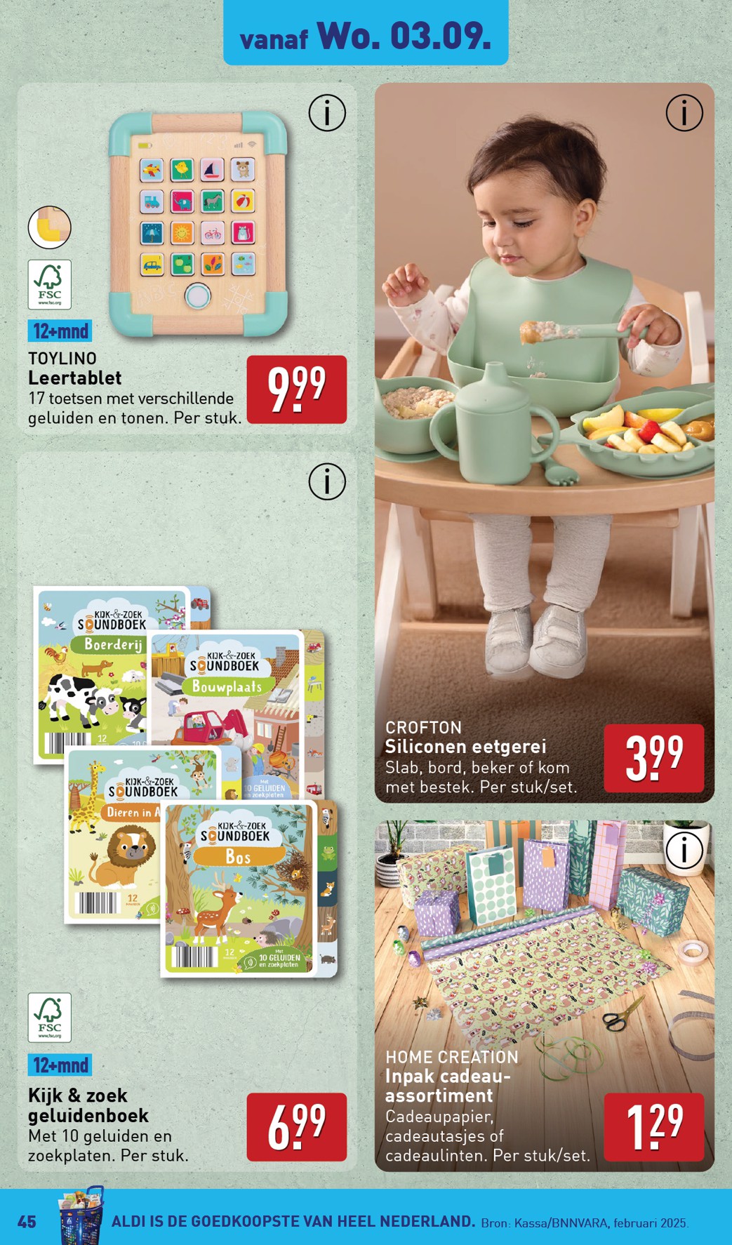 aldi - ALDI folder geldig vanaf 01-09 t/m 07-09 - page: 45 aldi - ALDI folder geldig vanaf 01-09 t/m 07-09 - page: 45