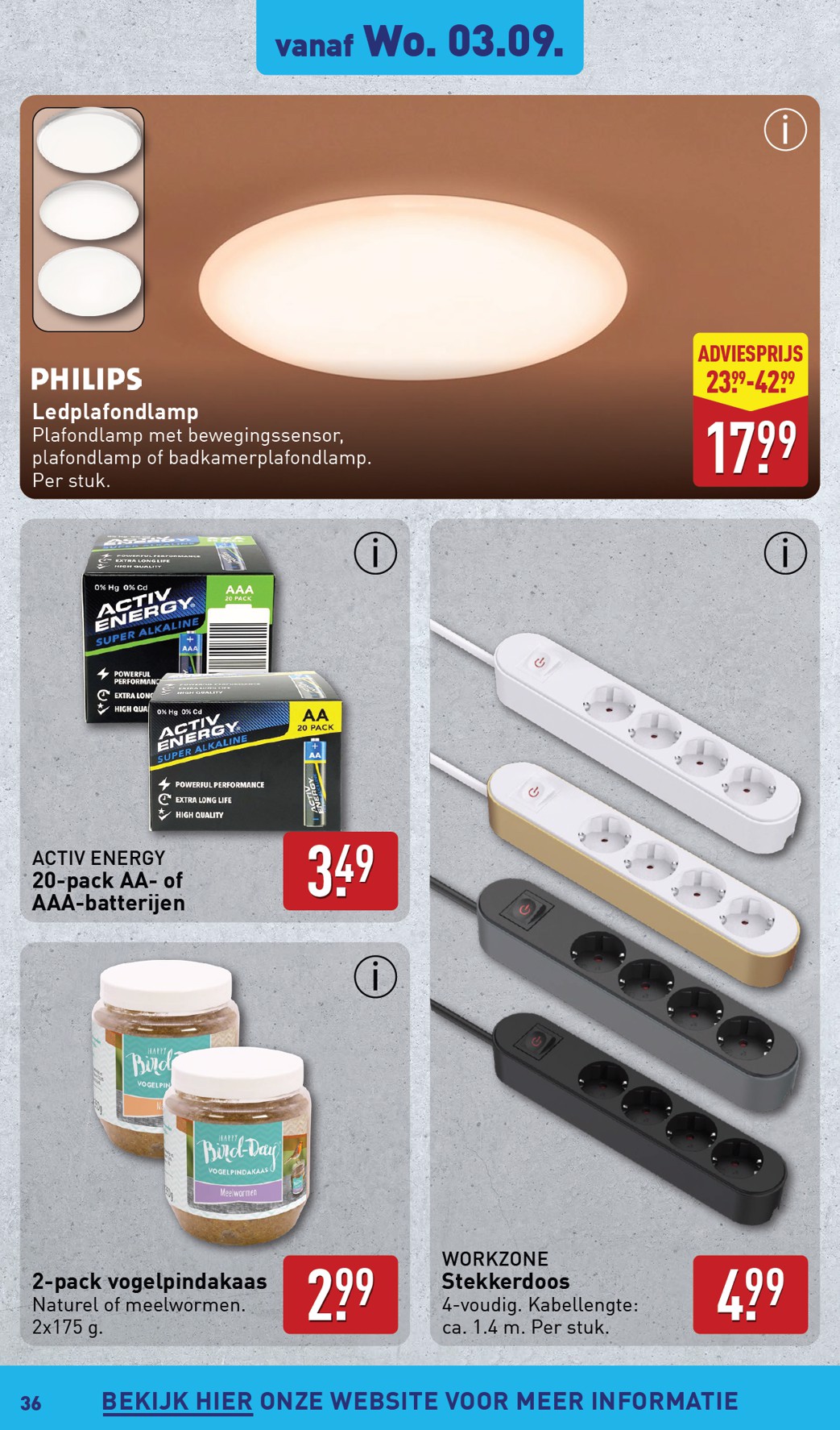 aldi - ALDI folder geldig vanaf 01-09 t/m 07-09 - page: 36 aldi - ALDI folder geldig vanaf 01-09 t/m 07-09 - page: 36