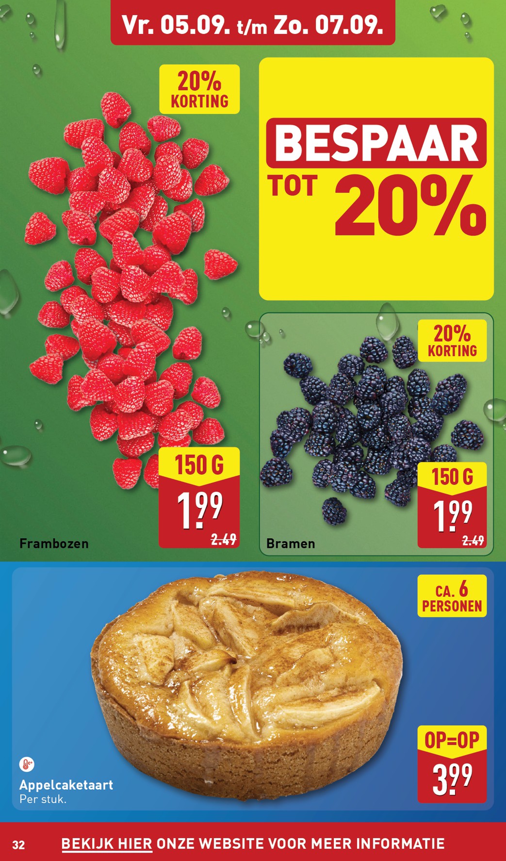 aldi - ALDI folder geldig vanaf 01-09 t/m 07-09 - page: 32 aldi - ALDI folder geldig vanaf 01-09 t/m 07-09 - page: 32