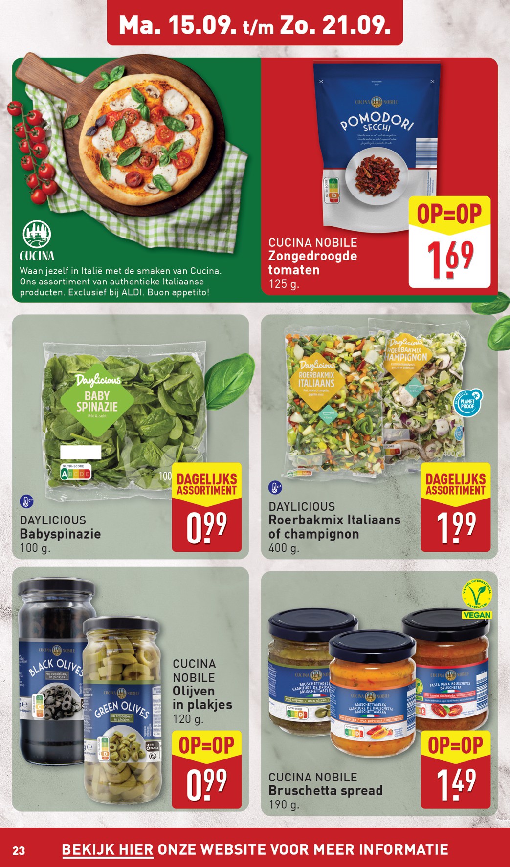 aldi - ALDI folder geldig vanaf 15-09 t/m 21-09 - page: 23