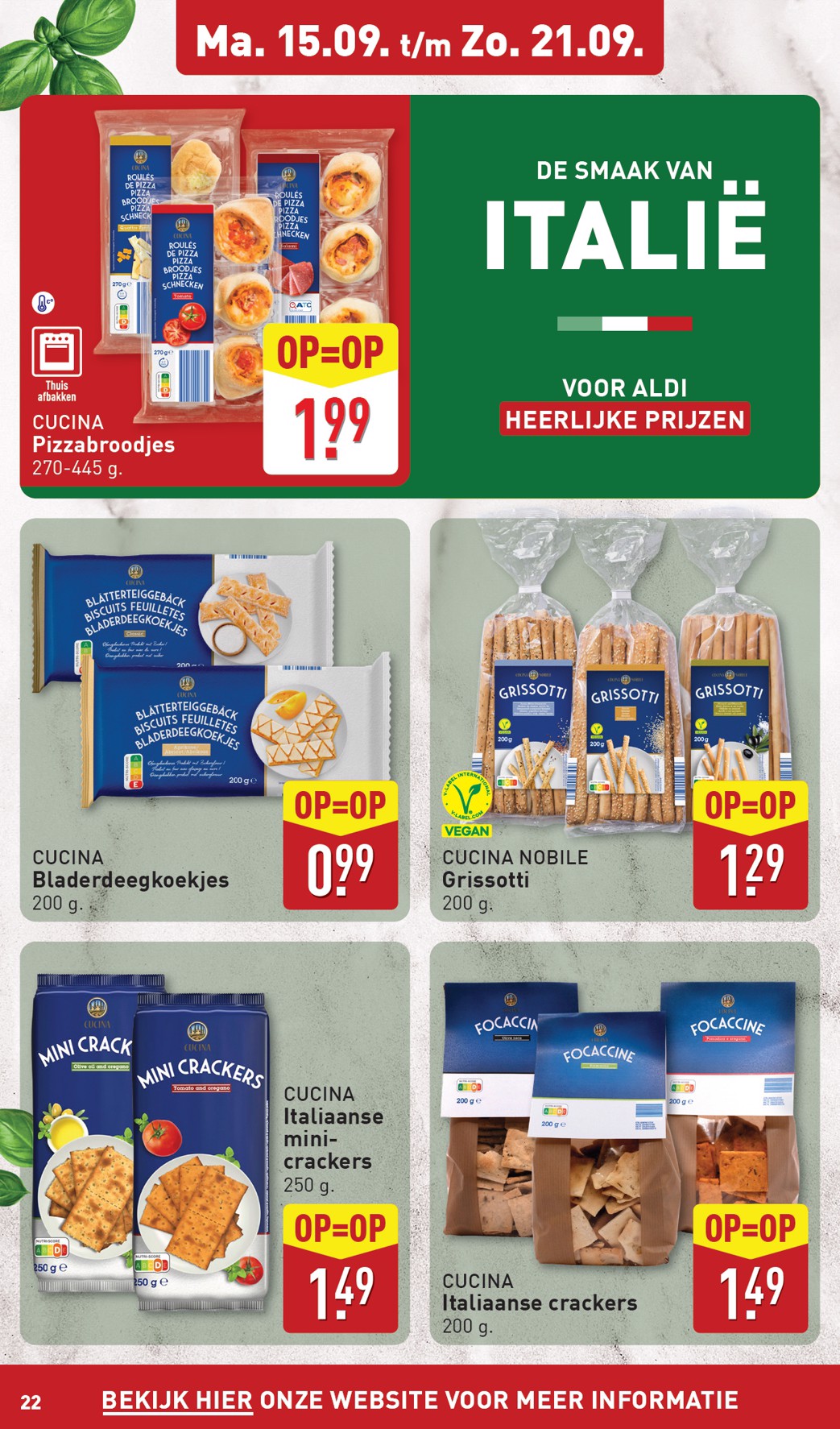 aldi - ALDI folder geldig vanaf 15-09 t/m 21-09 - page: 22