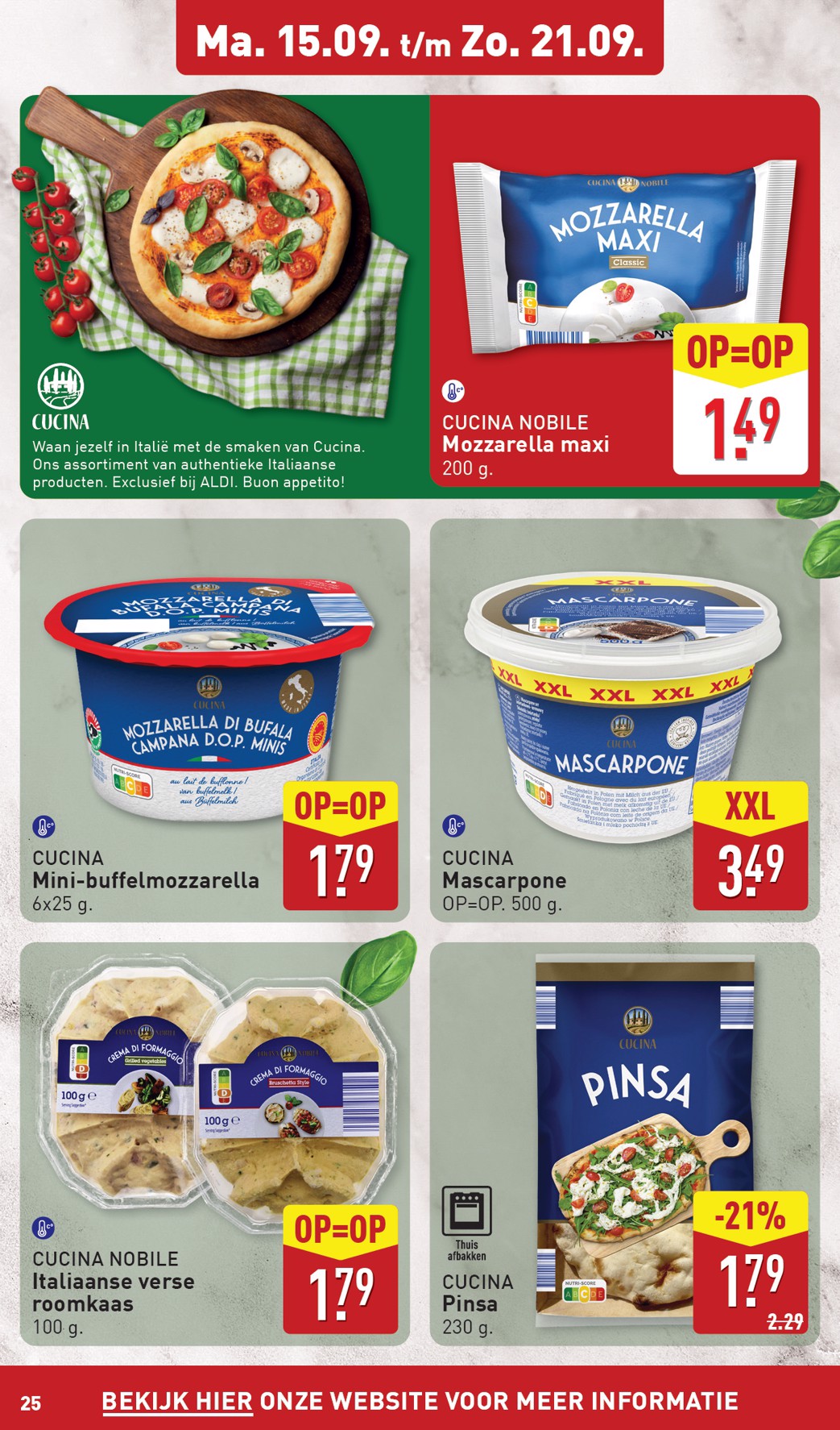 aldi - ALDI folder geldig vanaf 15-09 t/m 21-09 - page: 25