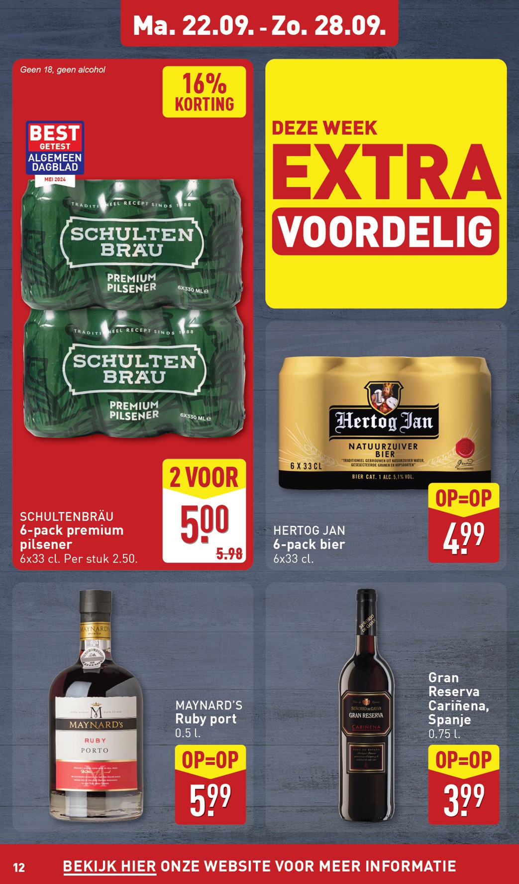aldi - ALDI folder geldig vanaf 22-09 t/m 28-09 - page: 12