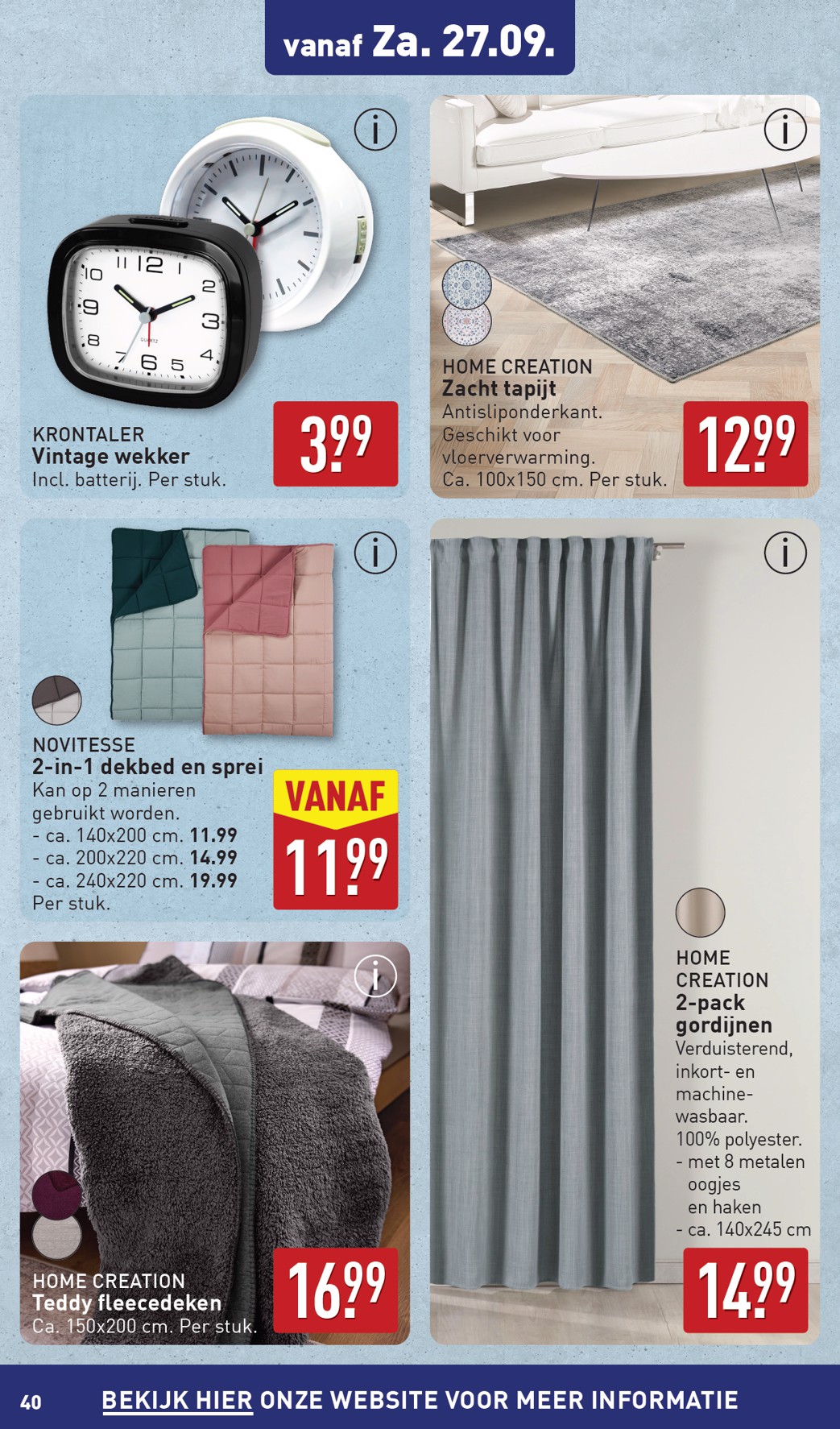 aldi - ALDI folder geldig vanaf 22-09 t/m 28-09 - page: 40