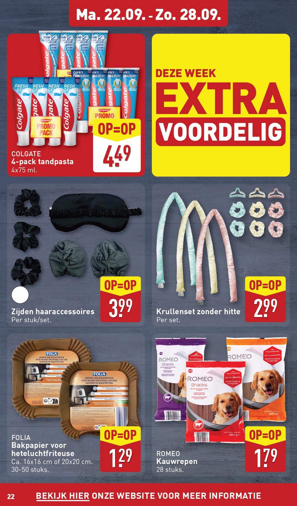 aldi - ALDI folder geldig vanaf 22-09 t/m 28-09 - page: 22