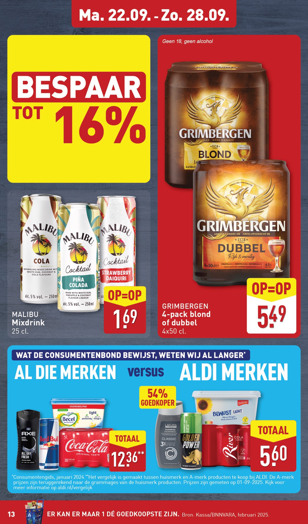 aldi - ALDI folder geldig vanaf 22-09 t/m 28-09 - page: 13