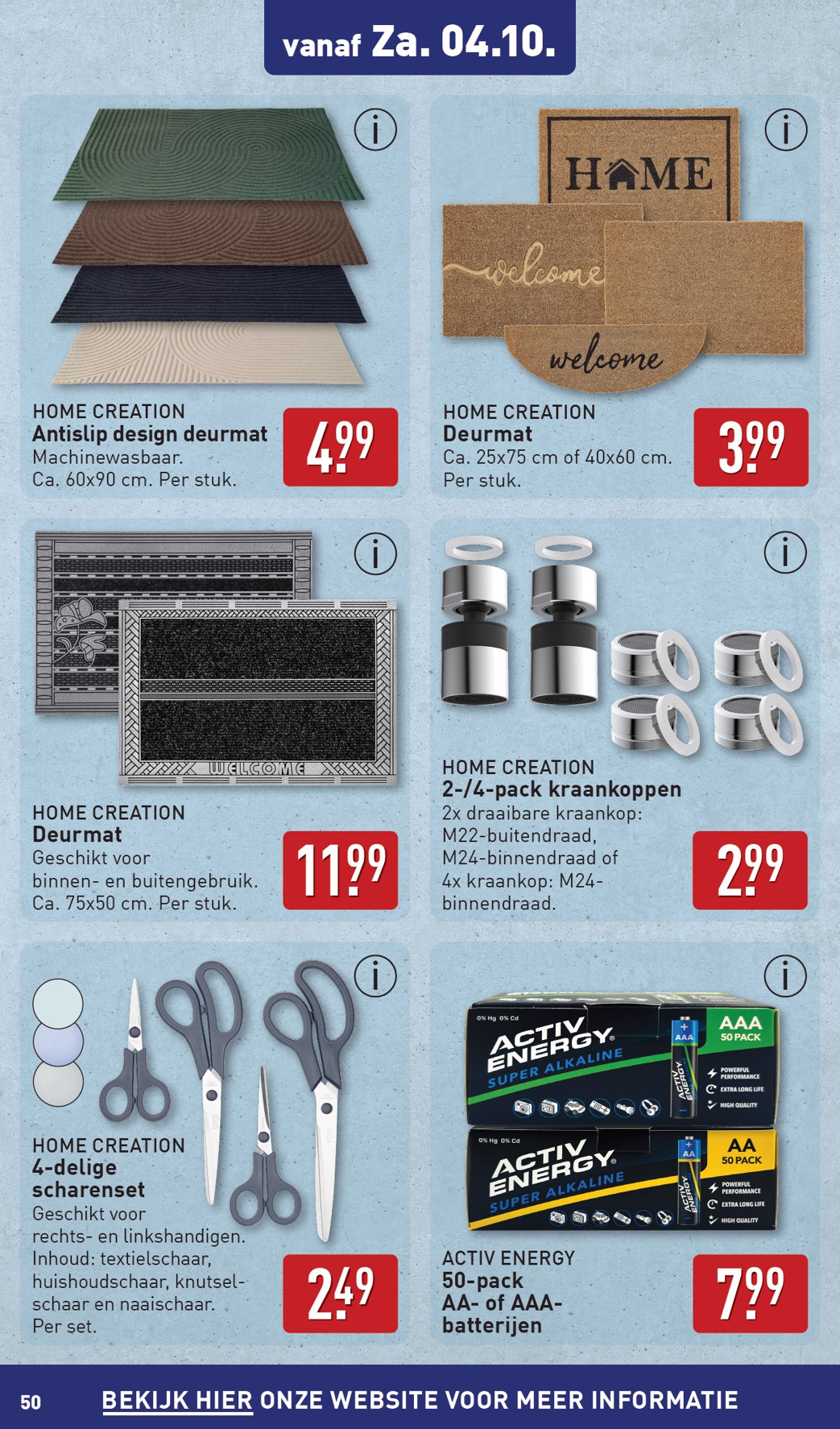 aldi - ALDI folder geldig vanaf 29-09 t/m 05-10 - page: 50