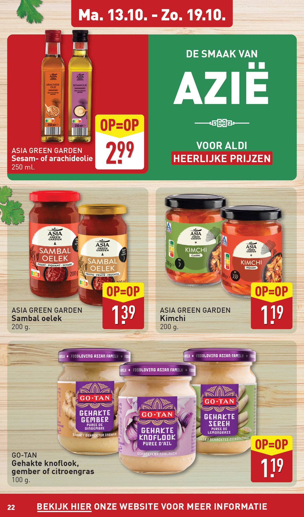 aldi - ALDI folder geldig vanaf 13-10 t/m 19-10 - page: 22