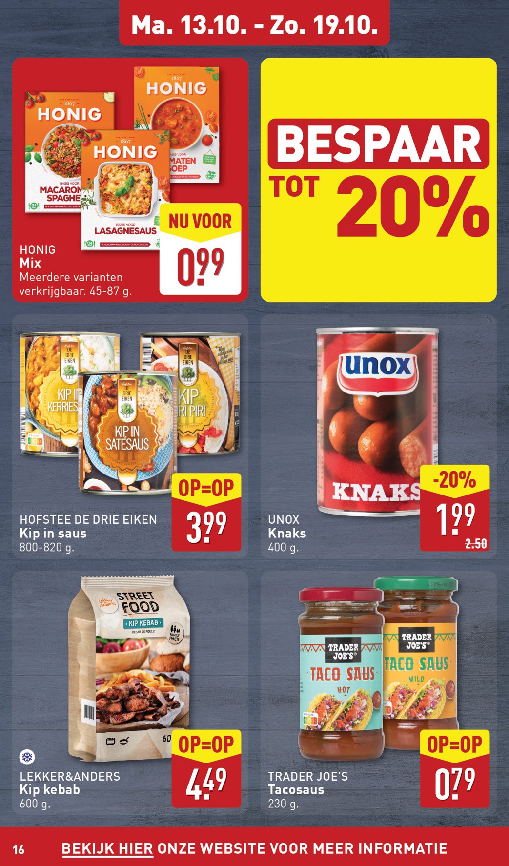 aldi - ALDI folder geldig vanaf 13-10 t/m 19-10 - page: 16