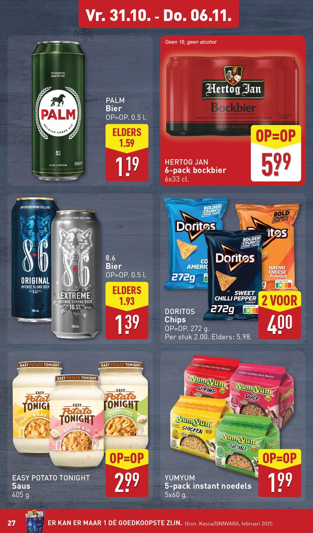 aldi - De ALDI folder geldig vanaf 27-10 t/m 02-11 - page: 27 aldi - De ALDI folder geldig vanaf 27-10 t/m 02-11 - page: 27