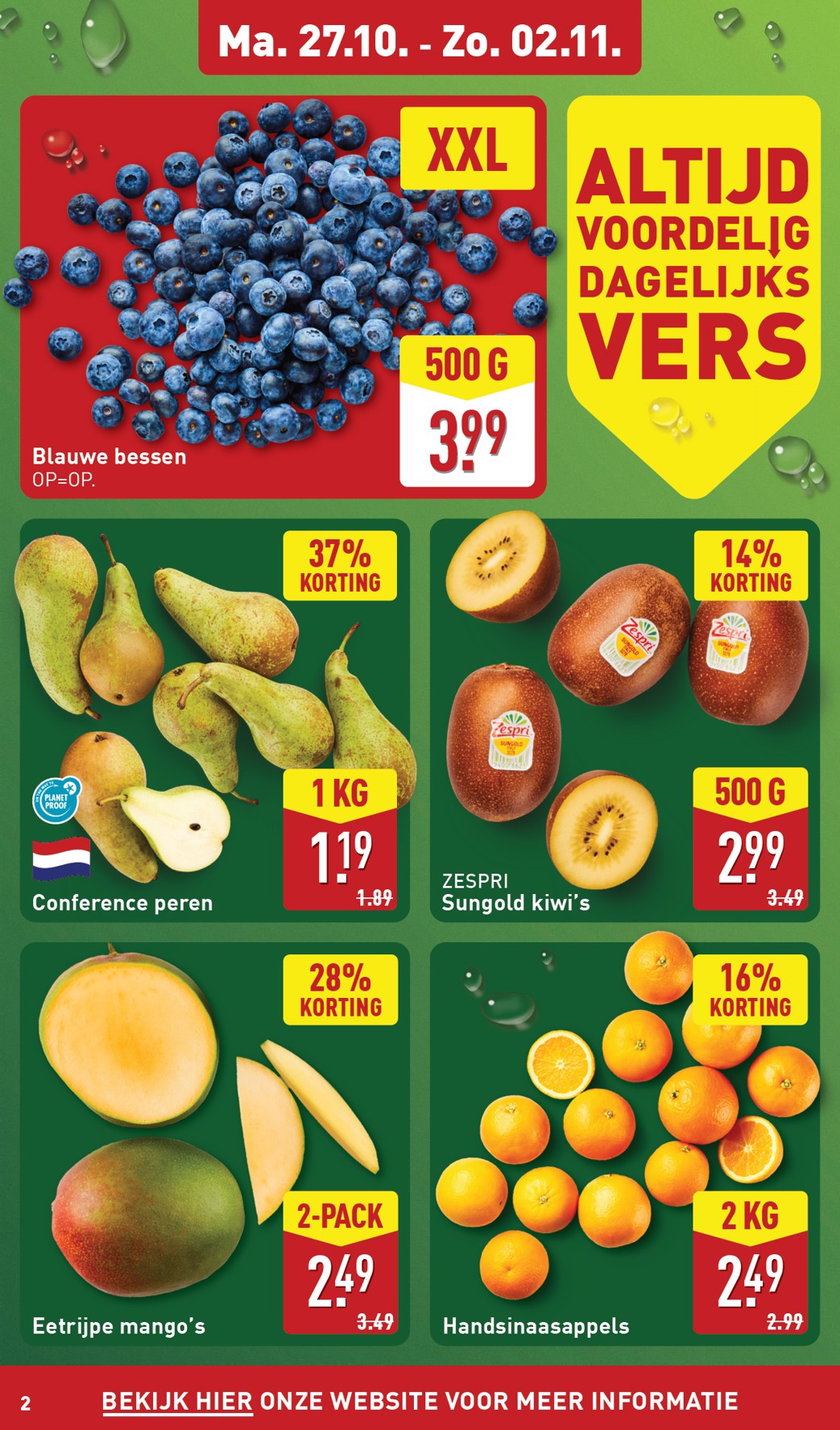 aldi - De ALDI folder geldig vanaf 27-10 t/m 02-11 - page: 2 aldi - De ALDI folder geldig vanaf 27-10 t/m 02-11 - page: 2