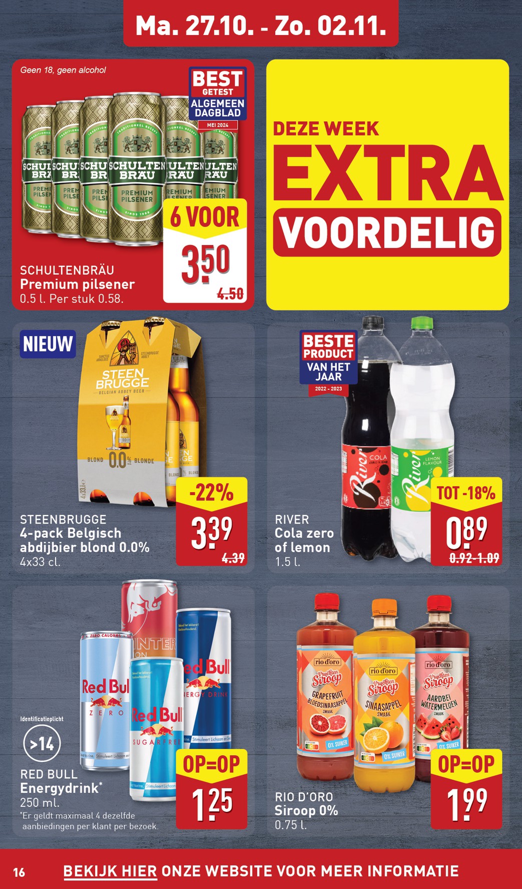 aldi - De ALDI folder geldig vanaf 27-10 t/m 02-11 - page: 16 aldi - De ALDI folder geldig vanaf 27-10 t/m 02-11 - page: 16