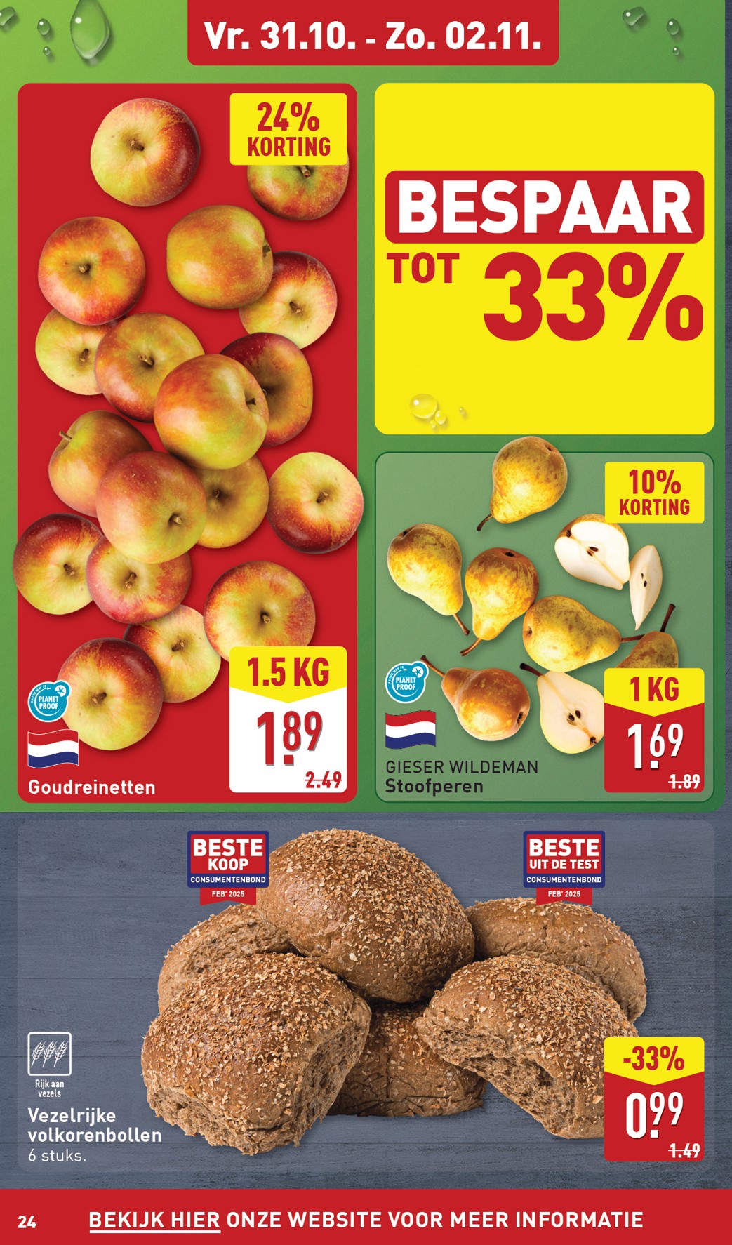 aldi - De ALDI folder geldig vanaf 27-10 t/m 02-11 - page: 24 aldi - De ALDI folder geldig vanaf 27-10 t/m 02-11 - page: 24