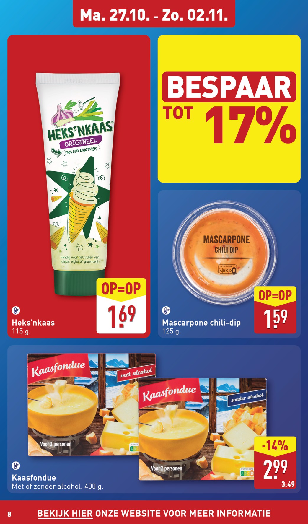 aldi - De ALDI folder geldig vanaf 27-10 t/m 02-11 - page: 8 aldi - De ALDI folder geldig vanaf 27-10 t/m 02-11 - page: 8