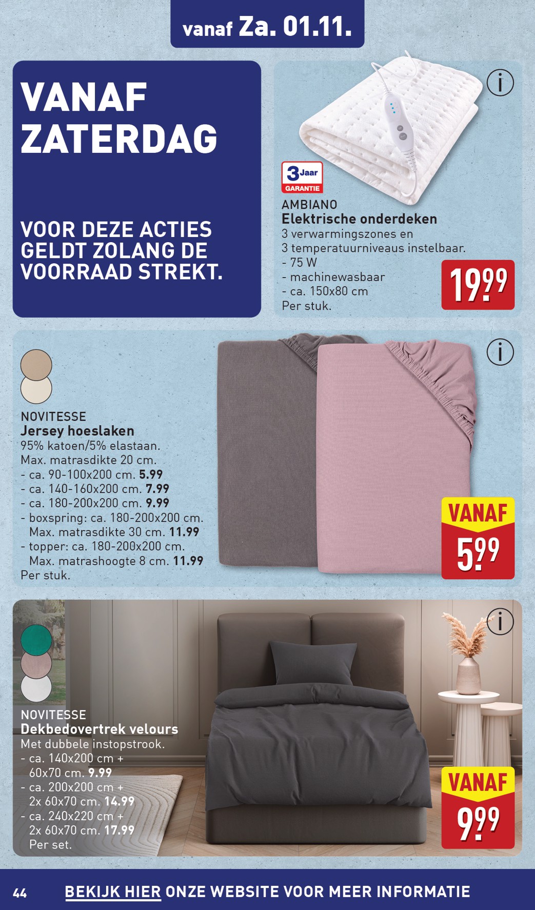 aldi - De ALDI folder geldig vanaf 27-10 t/m 02-11 - page: 44 aldi - De ALDI folder geldig vanaf 27-10 t/m 02-11 - page: 44