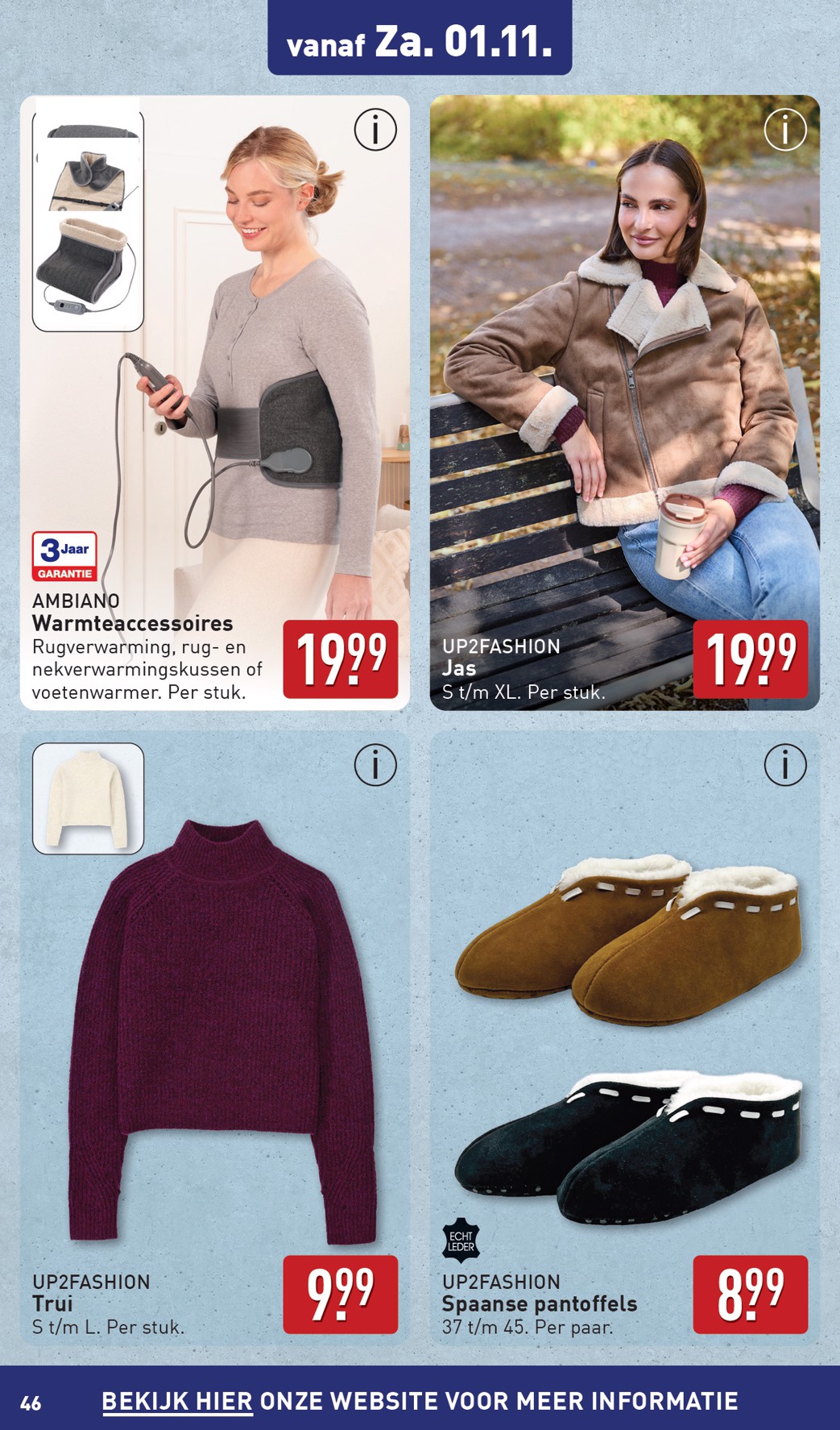 aldi - De ALDI folder geldig vanaf 27-10 t/m 02-11 - page: 46 aldi - De ALDI folder geldig vanaf 27-10 t/m 02-11 - page: 46