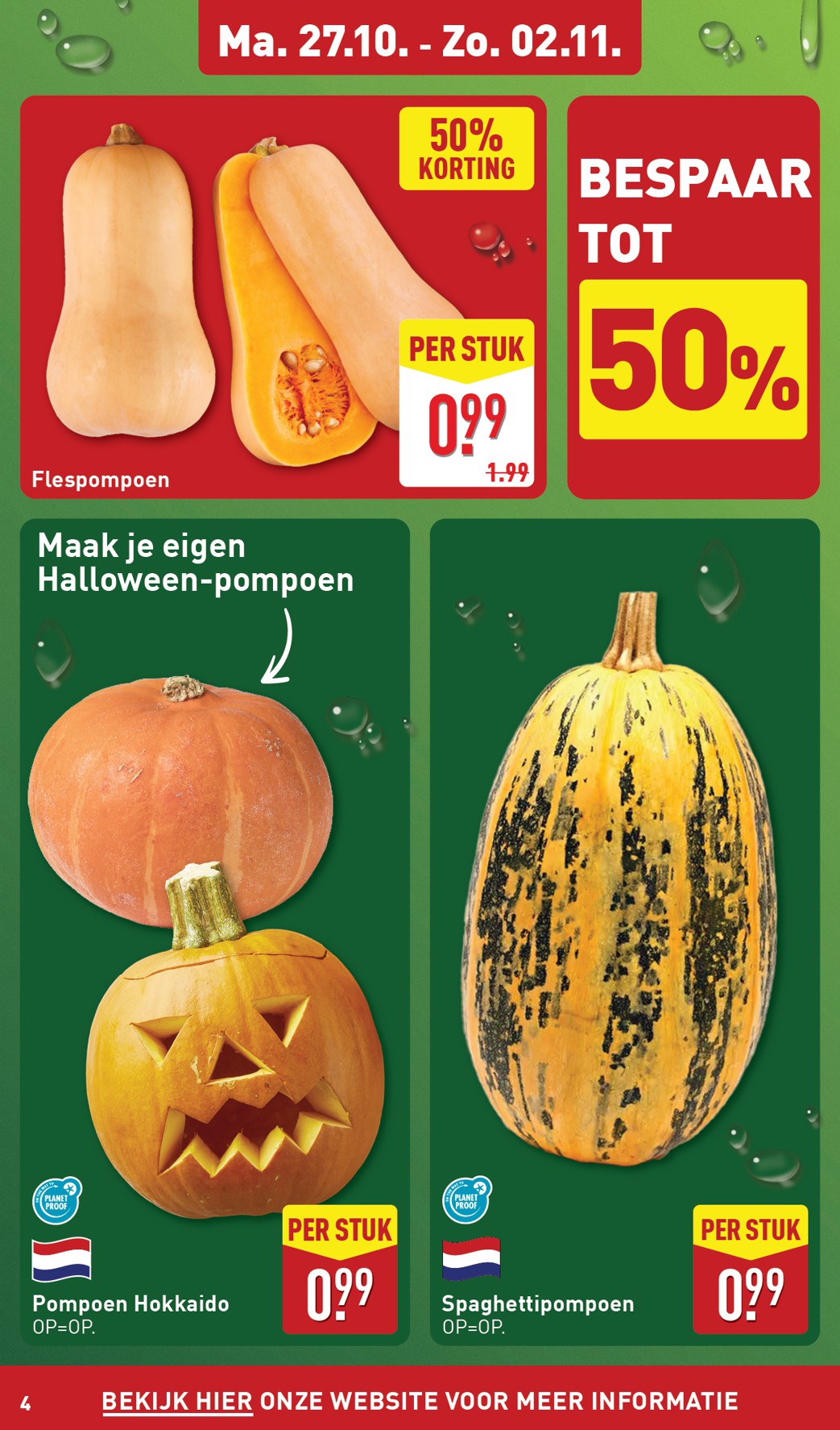 aldi - De ALDI folder geldig vanaf 27-10 t/m 02-11 - page: 4 aldi - De ALDI folder geldig vanaf 27-10 t/m 02-11 - page: 4