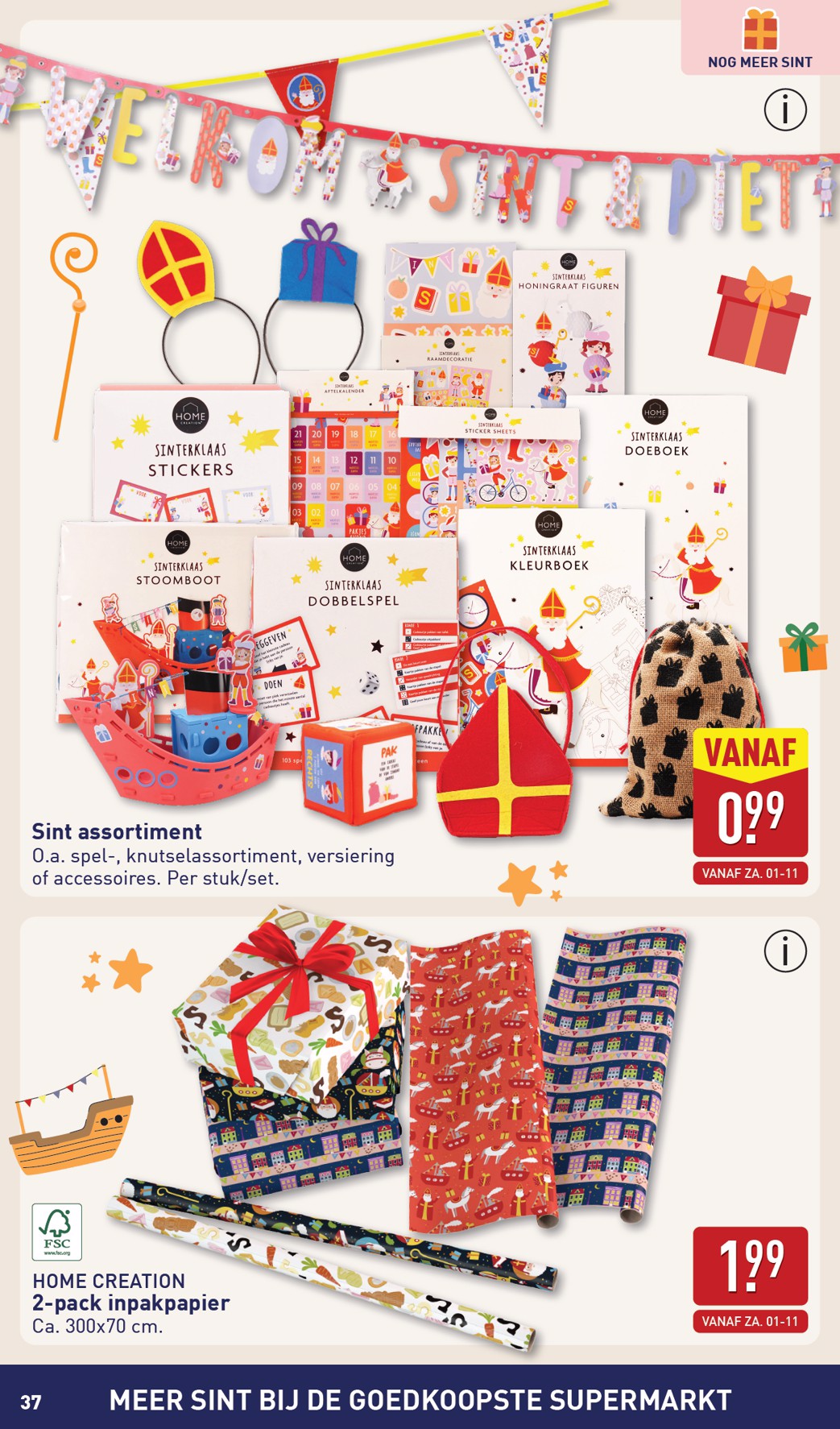 aldi - De ALDI - Sint special folder geldig vanaf 20-10 t/m 05-12 - page: 37 aldi - De ALDI - Sint special folder geldig vanaf 20-10 t/m 05-12 - page: 37