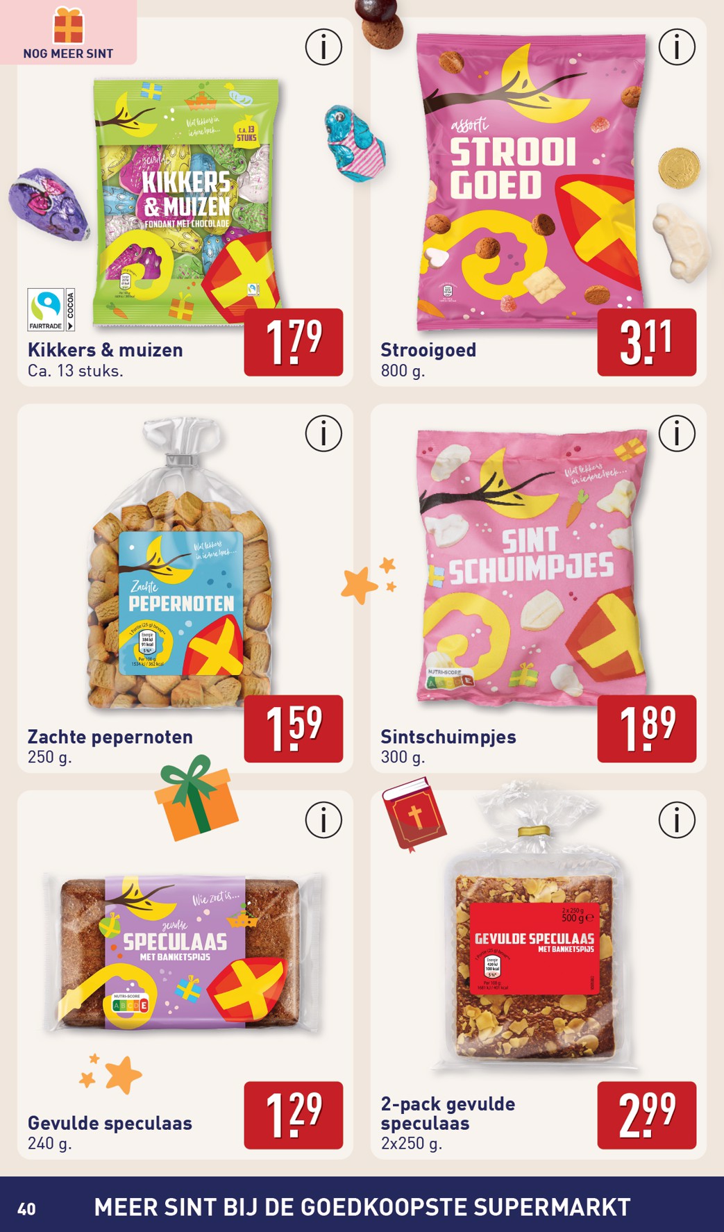 aldi - De ALDI - Sint special folder geldig vanaf 20-10 t/m 05-12 - page: 40 aldi - De ALDI - Sint special folder geldig vanaf 20-10 t/m 05-12 - page: 40