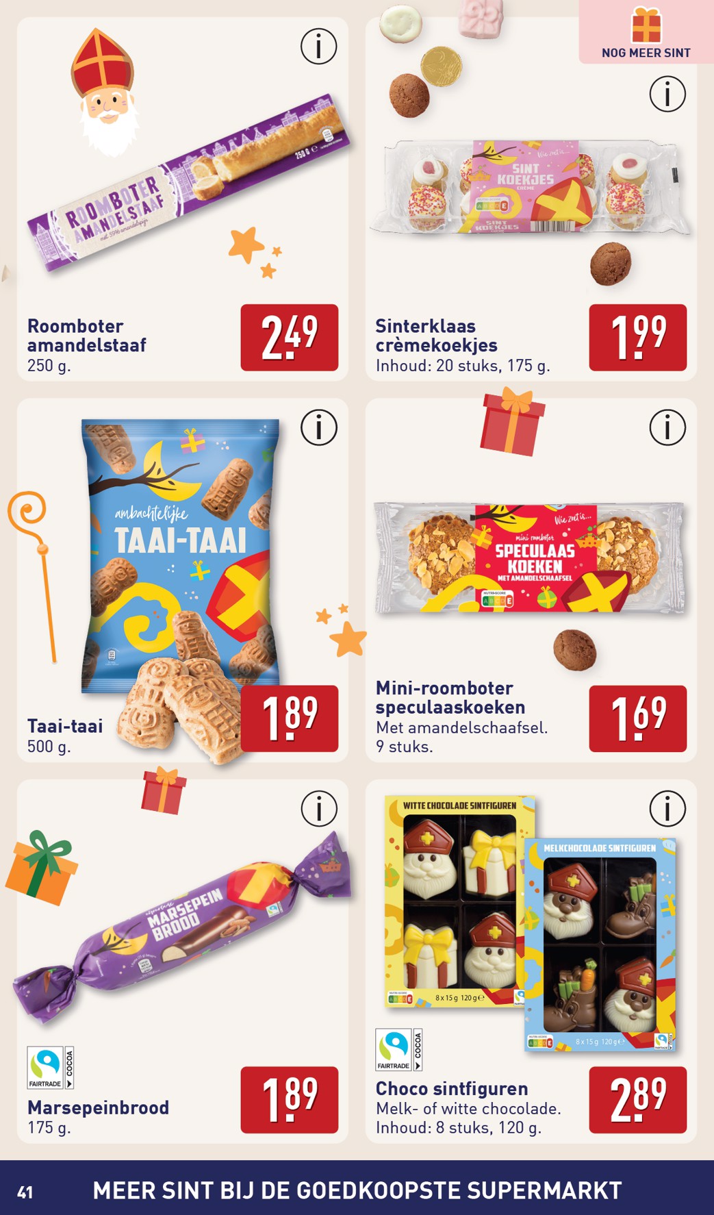 aldi - De ALDI - Sint special folder geldig vanaf 20-10 t/m 05-12 - page: 41 aldi - De ALDI - Sint special folder geldig vanaf 20-10 t/m 05-12 - page: 41