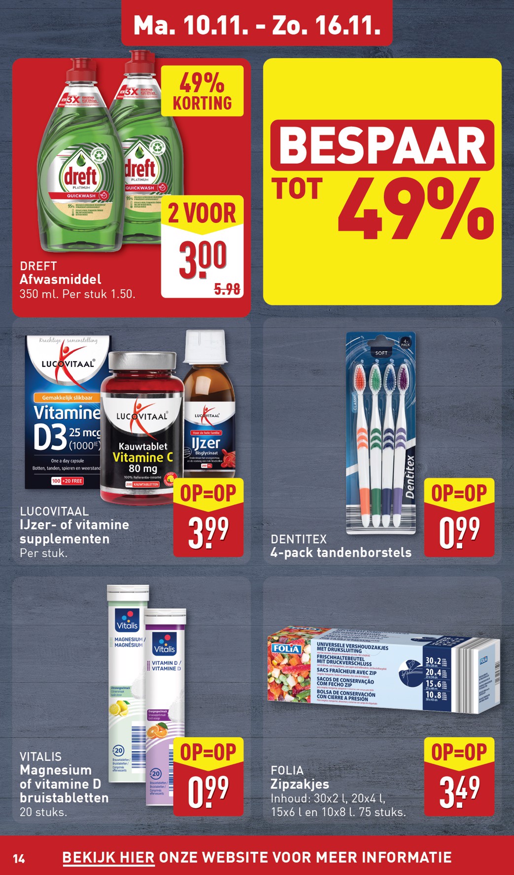 aldi - De ALDI folder geldig vanaf 10-11 t/m 16-11 - page: 14