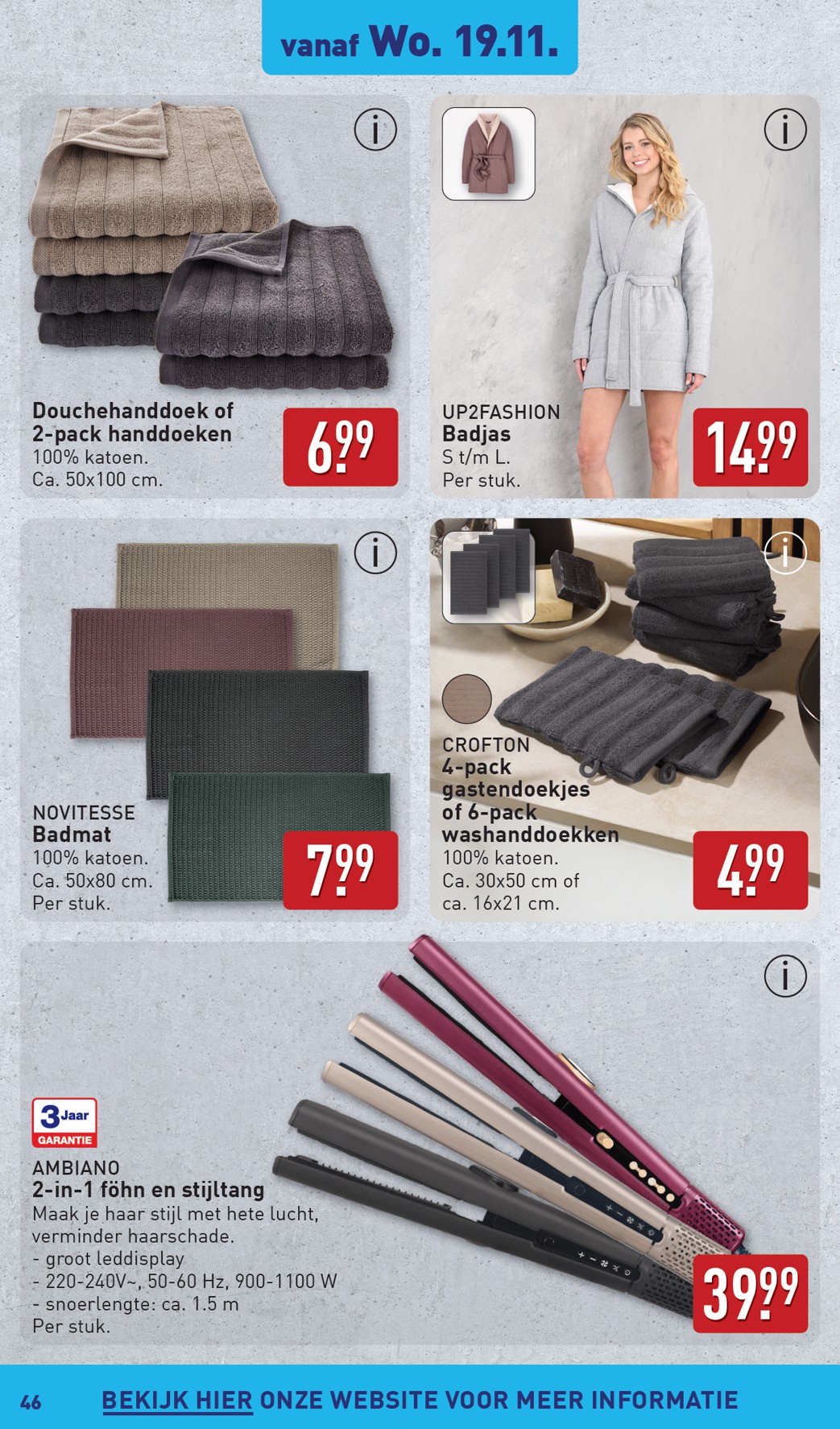 aldi - De ALDI folder geldig vanaf 17-11 t/m 23-11 - page: 46