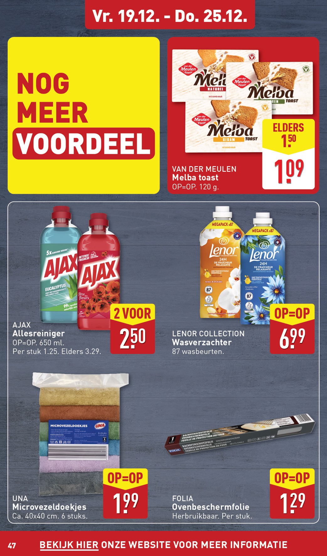 aldi - De ALDI folder geldig vanaf 15-12 t/m 21-12 - page: 47