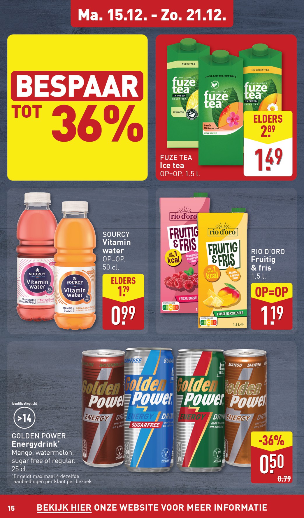 aldi - De ALDI folder geldig vanaf 15-12 t/m 21-12 - page: 15