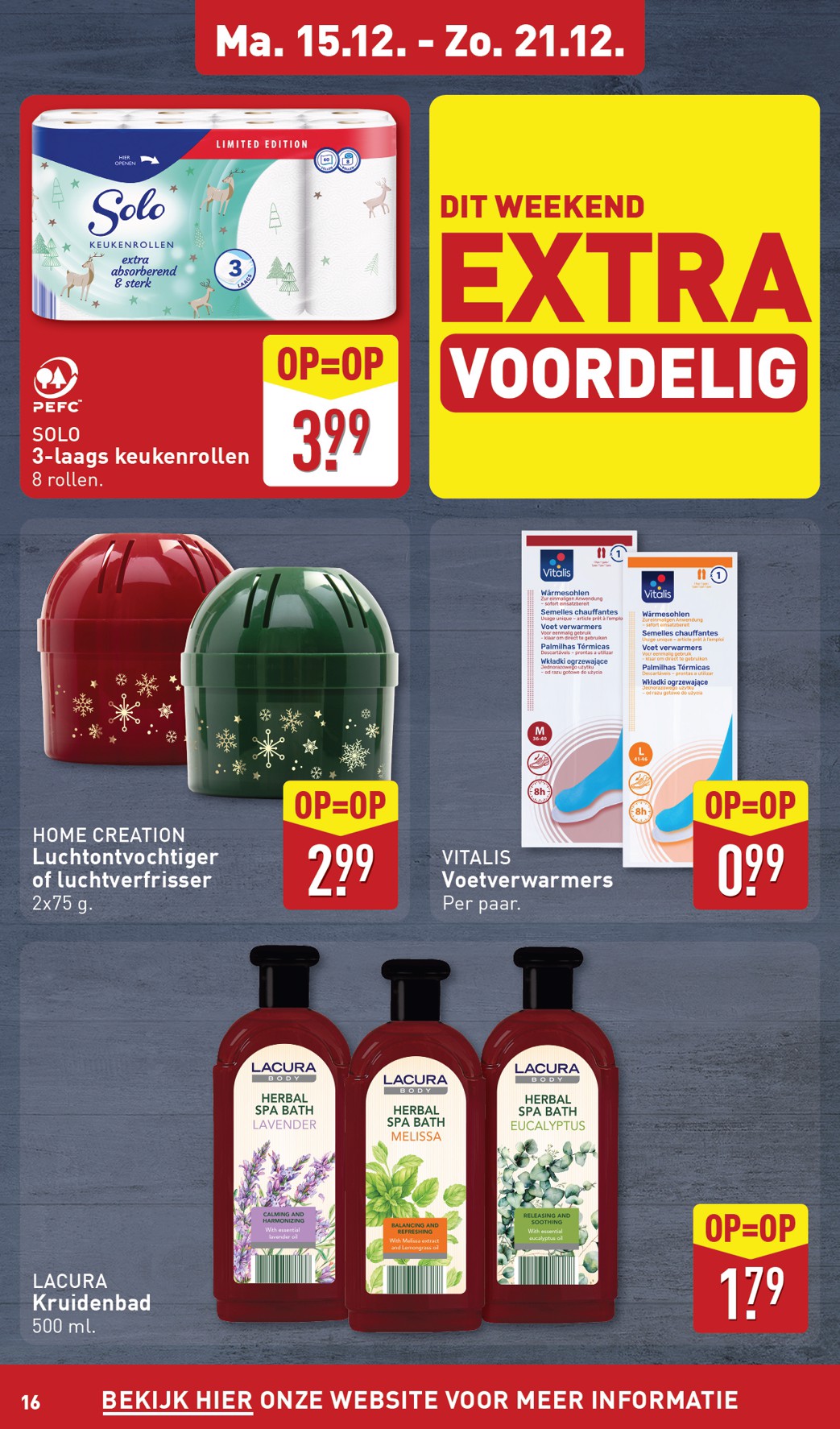 aldi - De ALDI folder geldig vanaf 15-12 t/m 21-12 - page: 16