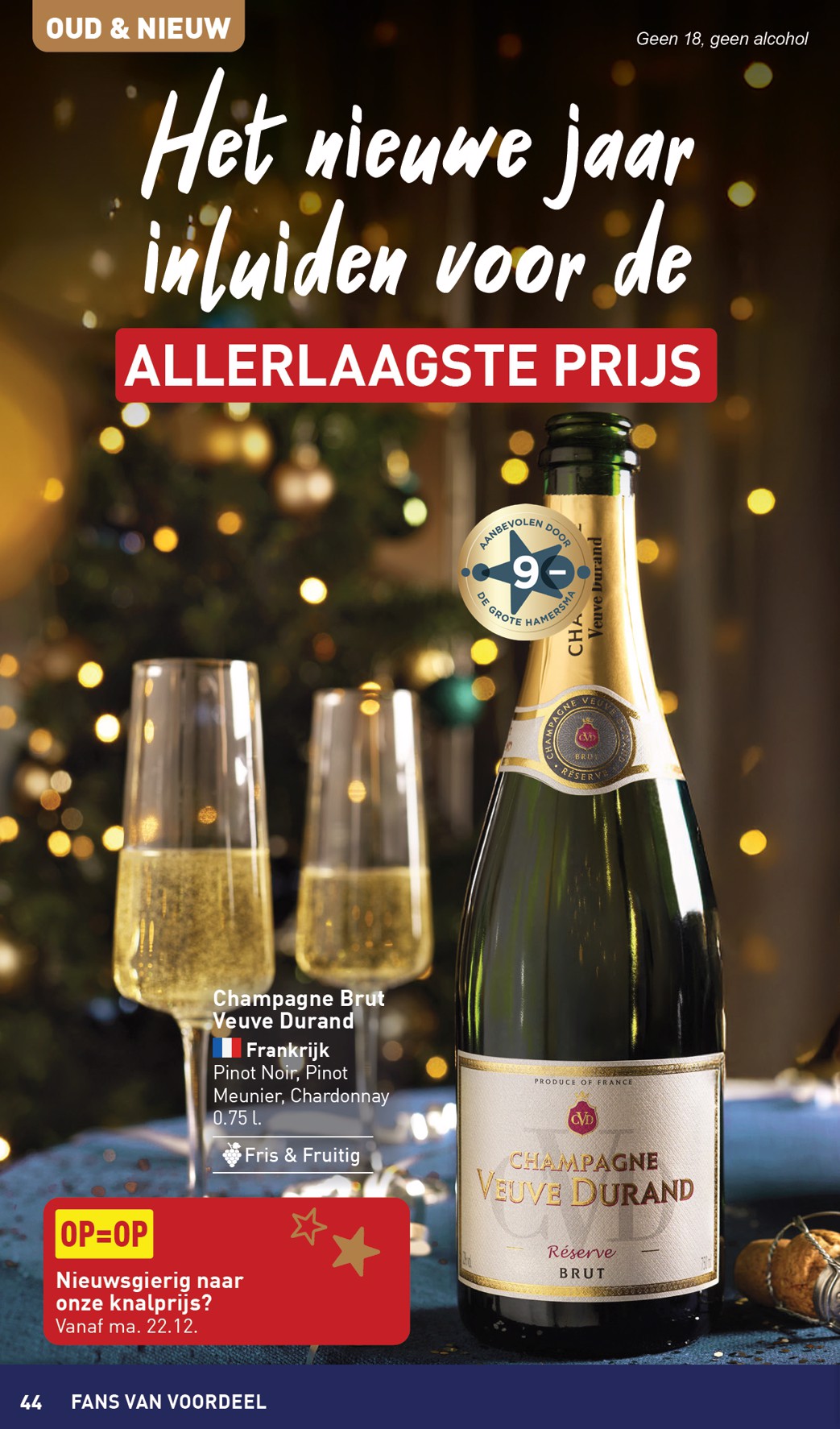 aldi - De ALDI - Feest special folder geldig vanaf 15-12 t/m 04-01 - page: 44