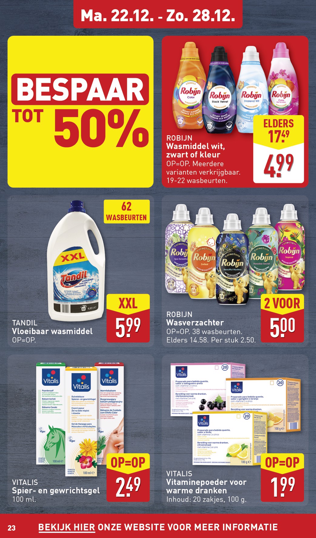 aldi - De ALDI folder geldig vanaf 22-12 t/m 28-12 - page: 23