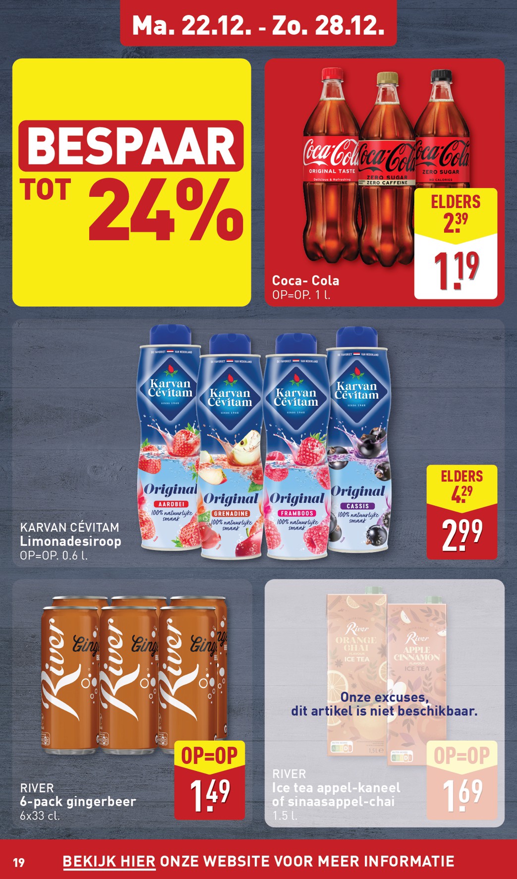 aldi - De ALDI folder geldig vanaf 22-12 t/m 28-12 - page: 19