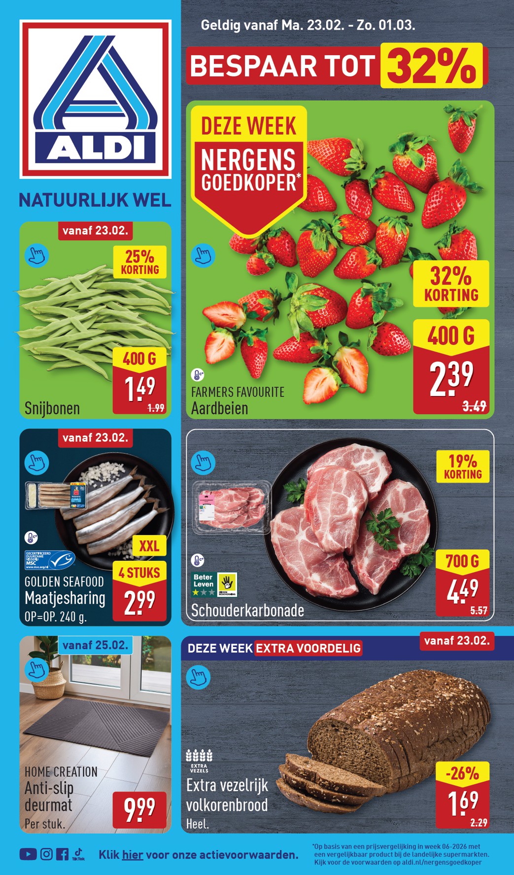 aldi - De ALDI folder geldig vanaf 23-02-2026 t/m 01-03-2026 - page: 1
