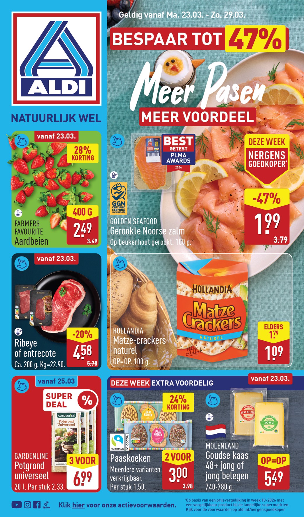 aldi - De ALDI folder geldig vanaf 23-03-2026 t/m 29-03-2026 - page: 1