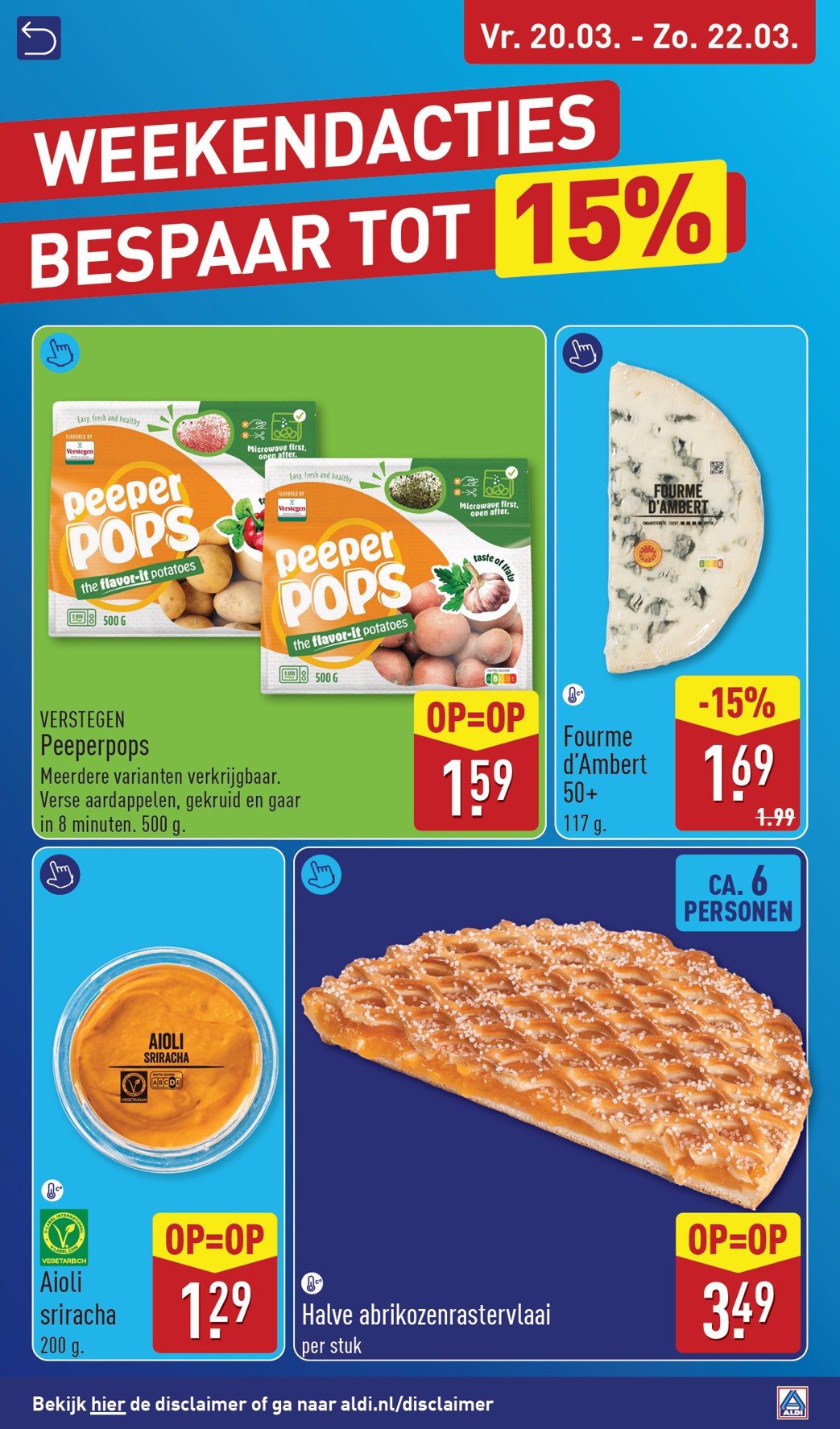 aldi - De ALDI - Weekendfolder folder geldig vanaf 20-03-2026 t/m 22-03-2026 - page: 17