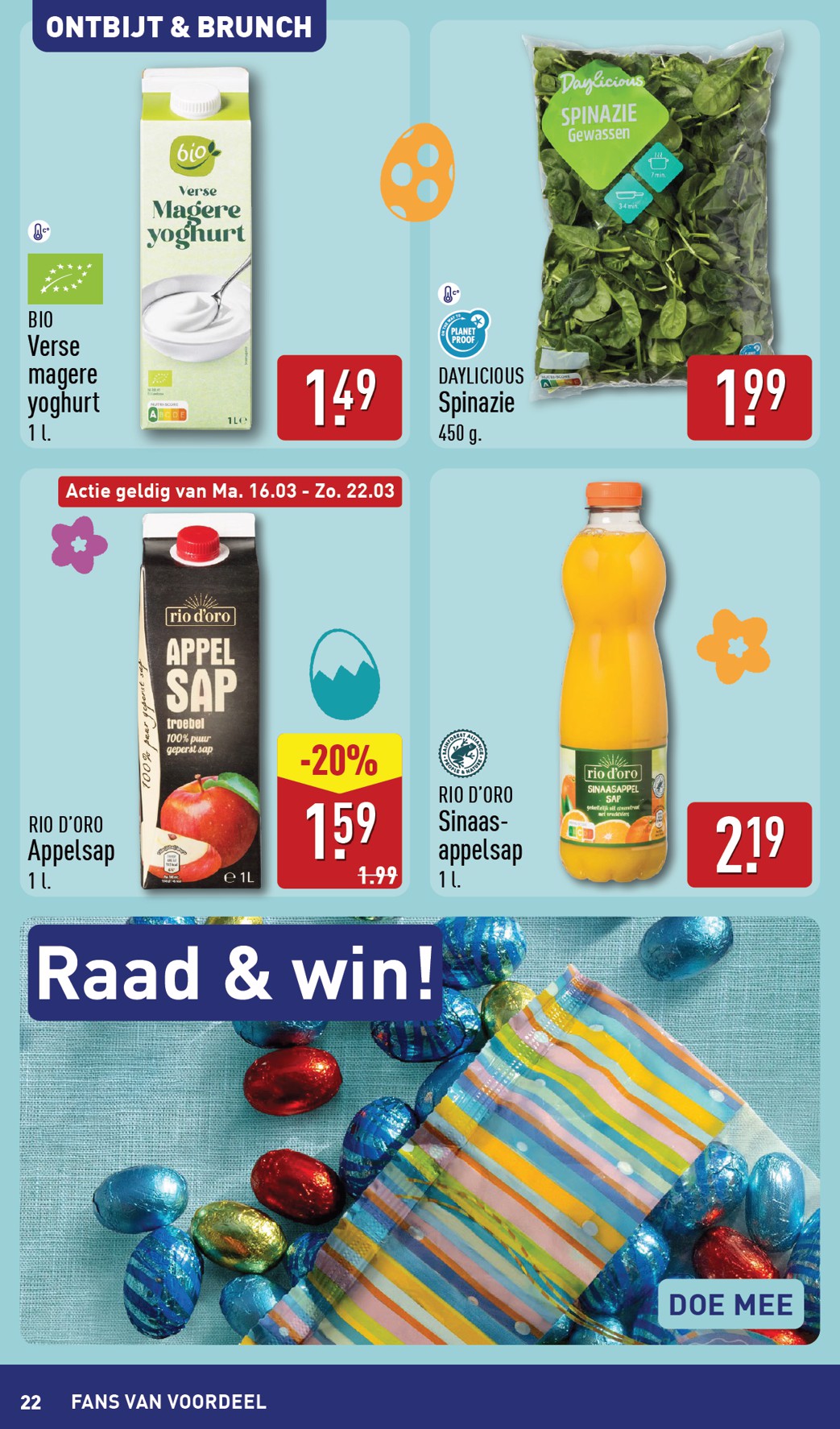 aldi - De ALDI - Paasfolder folder geldig vanaf 16-03-2026 t/m 06-04-2026 - page: 22