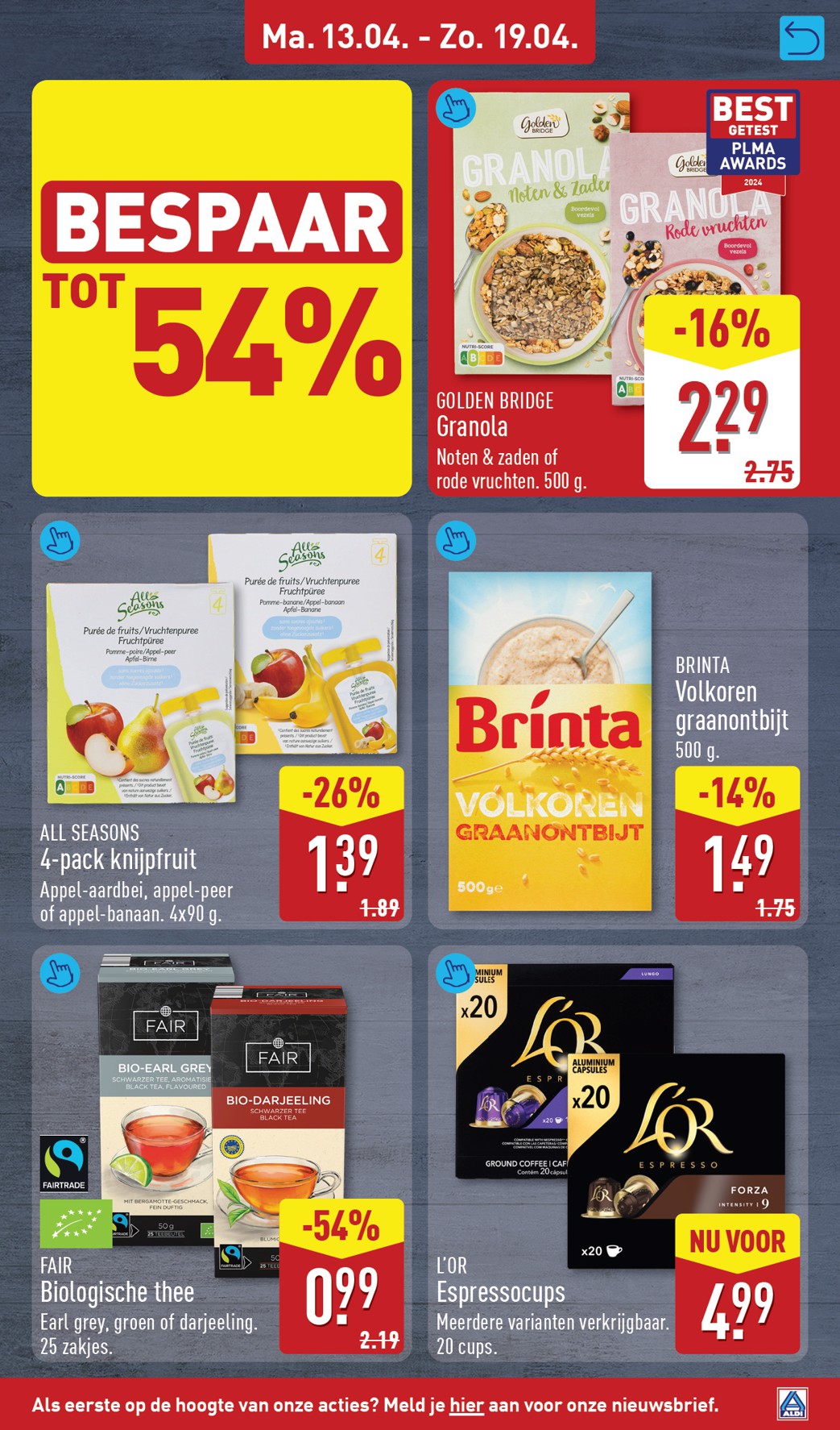 aldi - ALDI folder voor volgende week van maandag 13-04-2026 tot zondag 19-04-2026 - page: 13