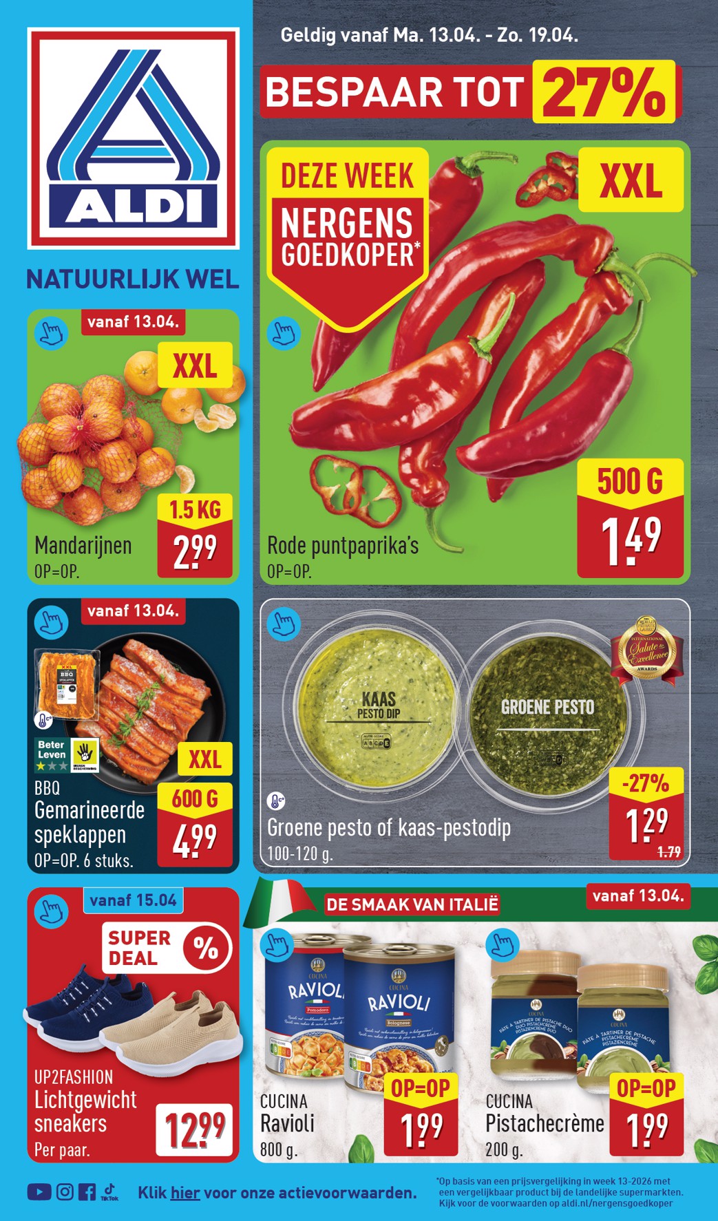 aldi - ALDI folder voor volgende week van maandag 13-04-2026 tot zondag 19-04-2026