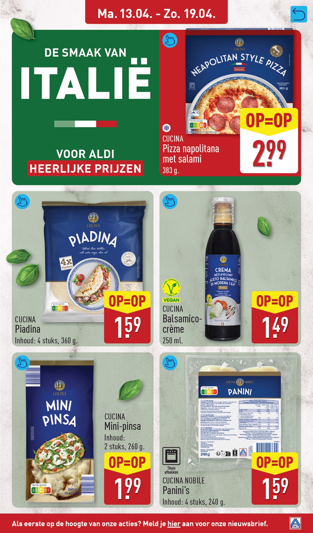 aldi - ALDI - Magnolia folder voor volgende week van maandag 13-04-2026 tot zondag 19-04-2026 - page: 21