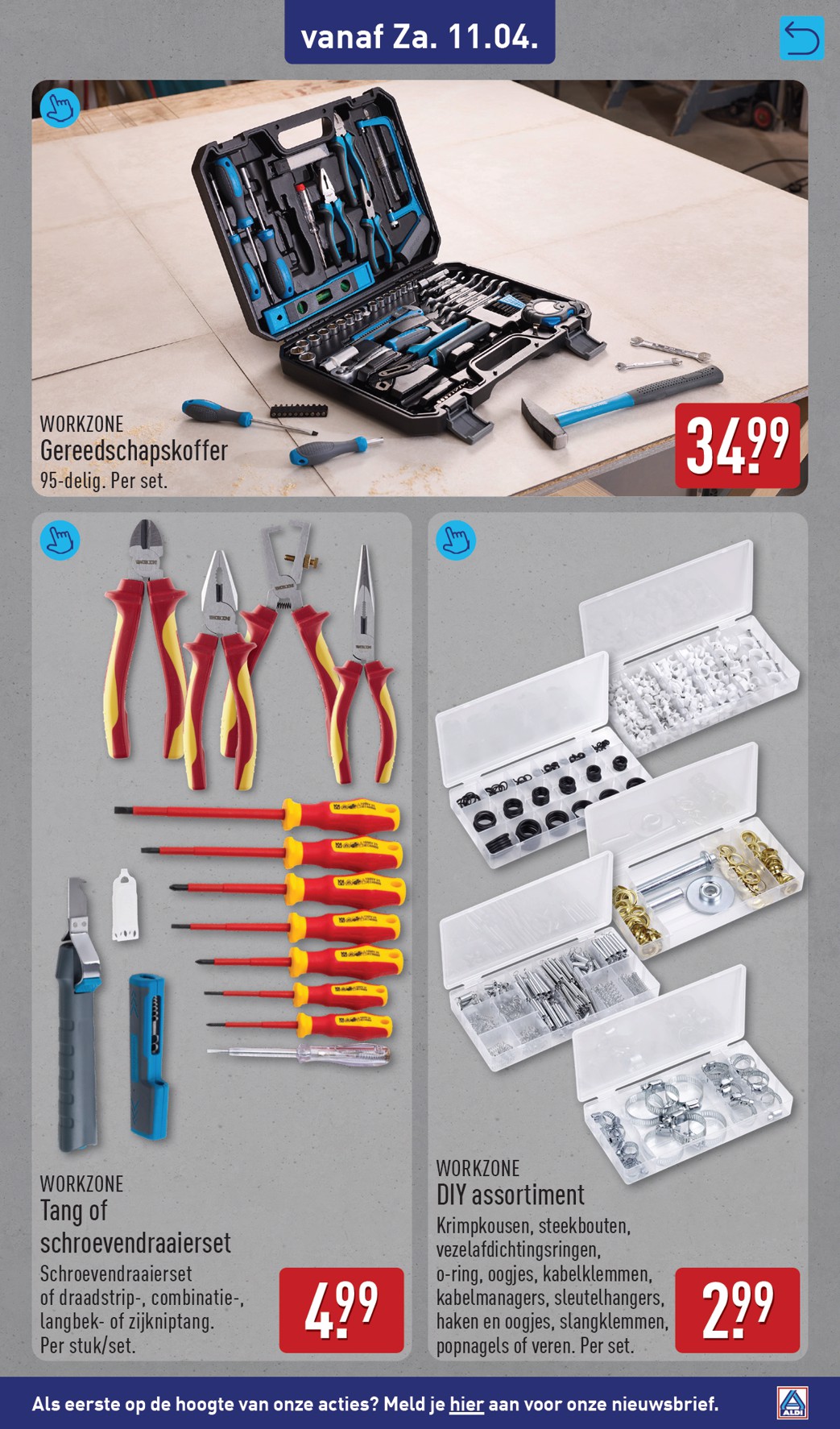 aldi - Huidige ALDI - Magnolia Weekendfolder folder geldig van vrijdag 10-04-2026 tot zondag 12-04-2026 - page: 11