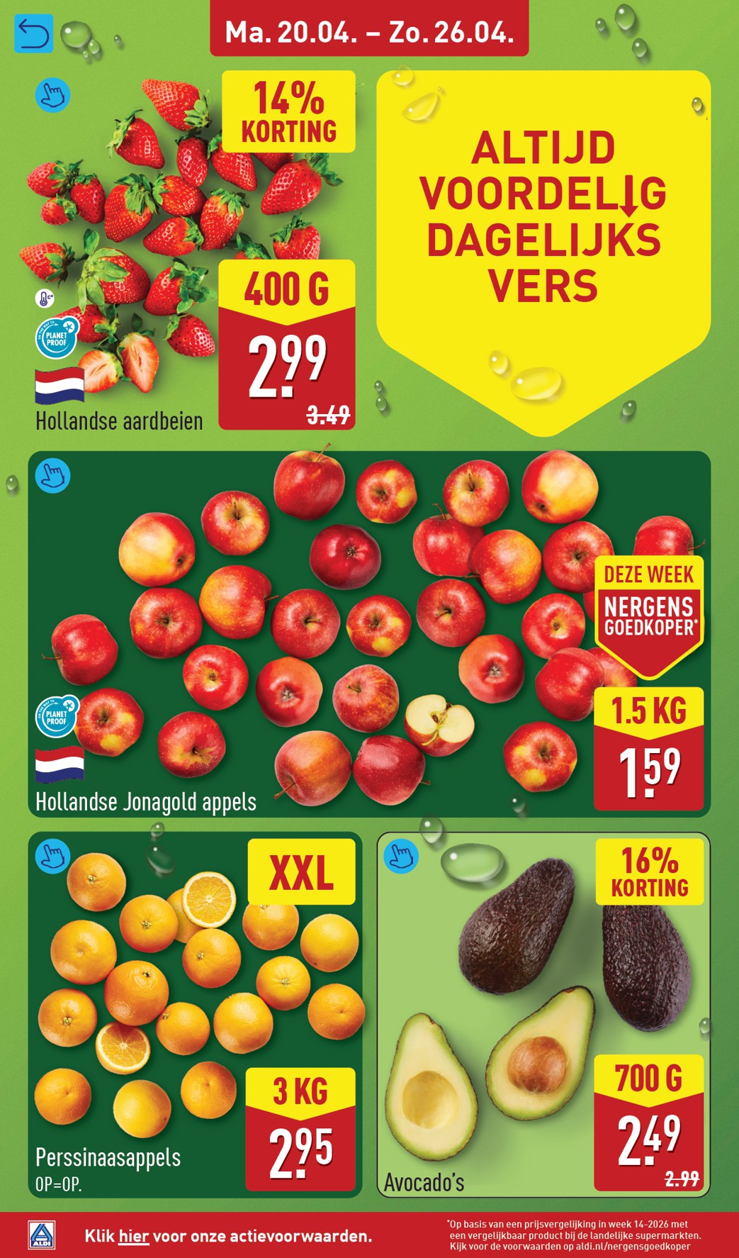 aldi - ALDI folder voor volgende week van maandag 20-04-2026 tot zondag 26-04-2026 - page: 4