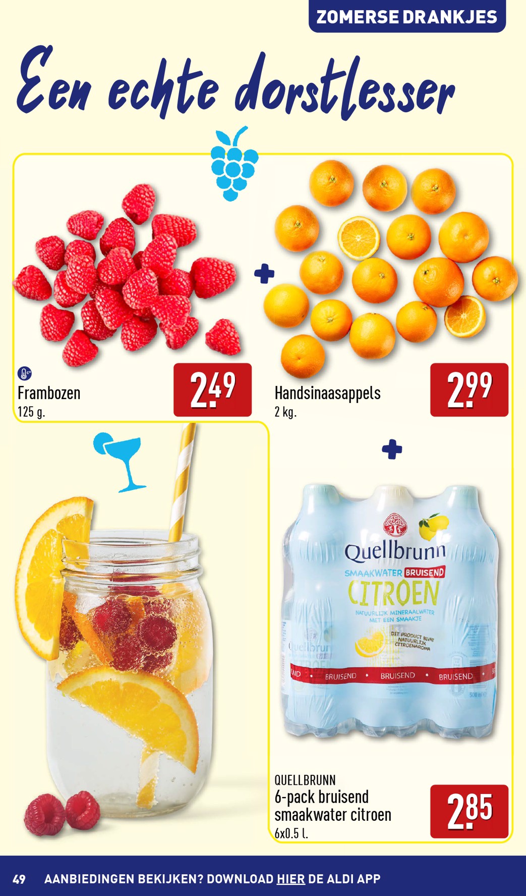 aldi - Huidige ALDI - Buiten eten folder folder geldig van maandag 27-04-2026 tot zondag 03-05-2026 - page: 49