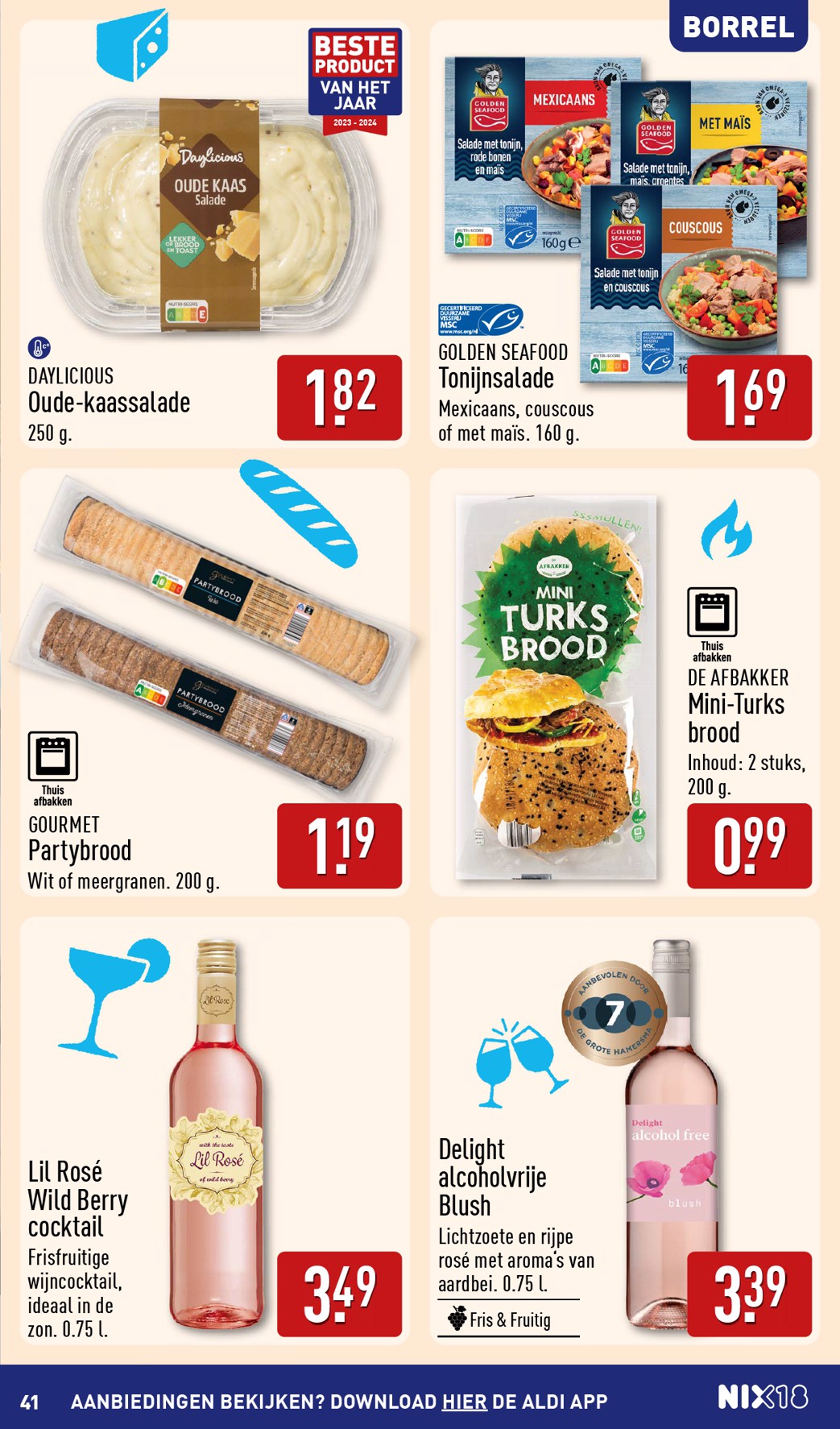 aldi - Huidige ALDI - Buiten eten folder folder geldig van maandag 27-04-2026 tot zondag 03-05-2026 - page: 41