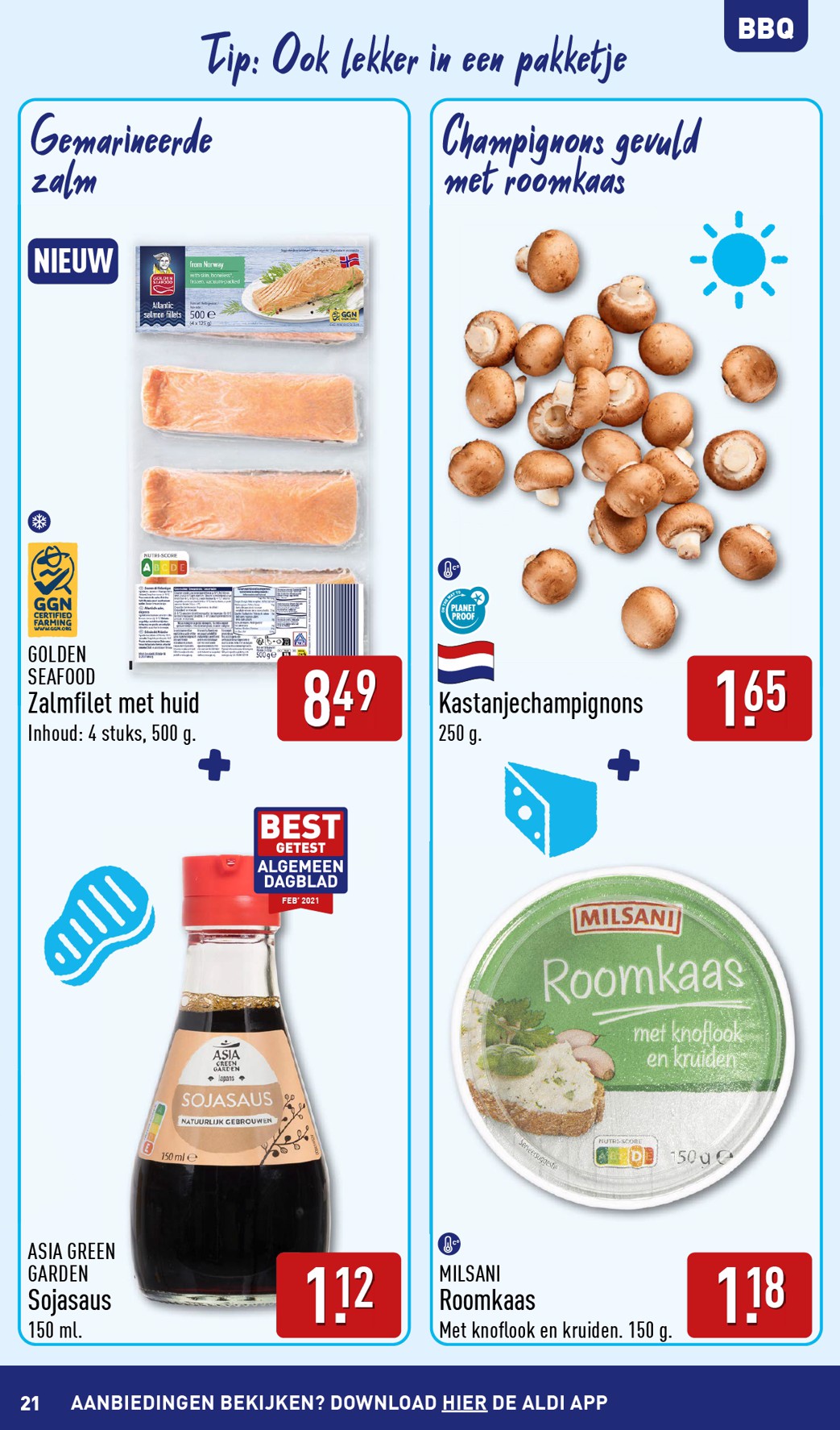 aldi - Huidige ALDI - Buiten eten folder folder geldig van maandag 27-04-2026 tot zondag 03-05-2026 - page: 21