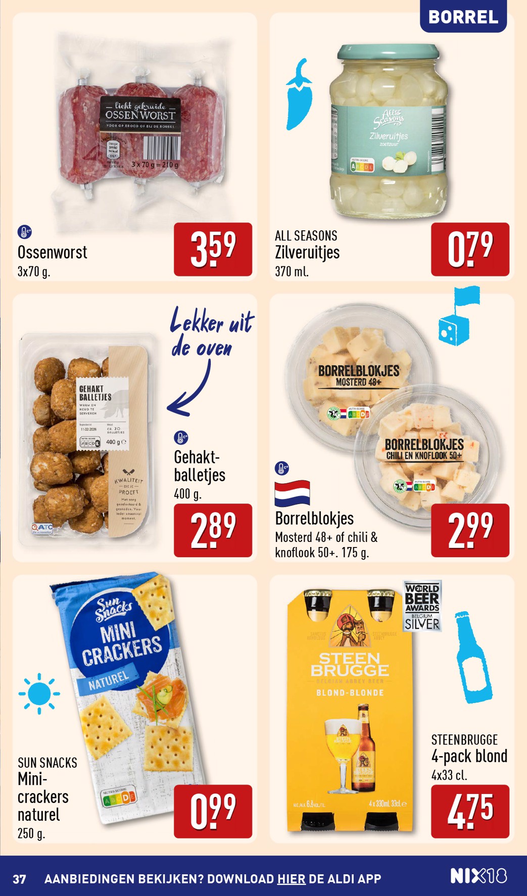 aldi - Huidige ALDI - Buiten eten folder folder geldig van maandag 27-04-2026 tot zondag 03-05-2026 - page: 37